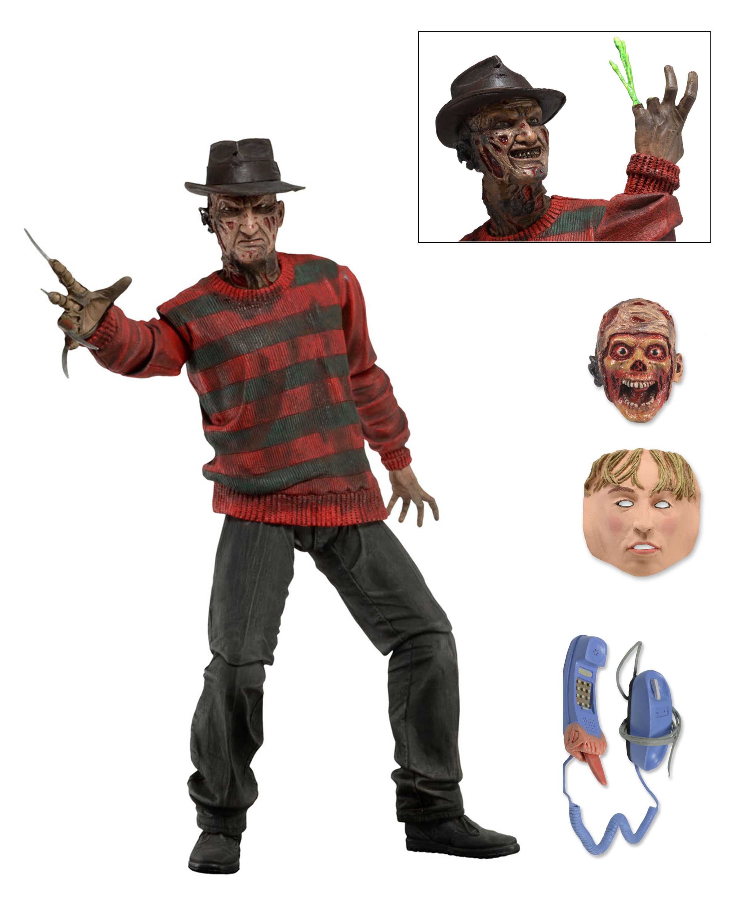 Nightmare on Elm Street - Ultimate Freddy 7" Scale Action Figure - NECA