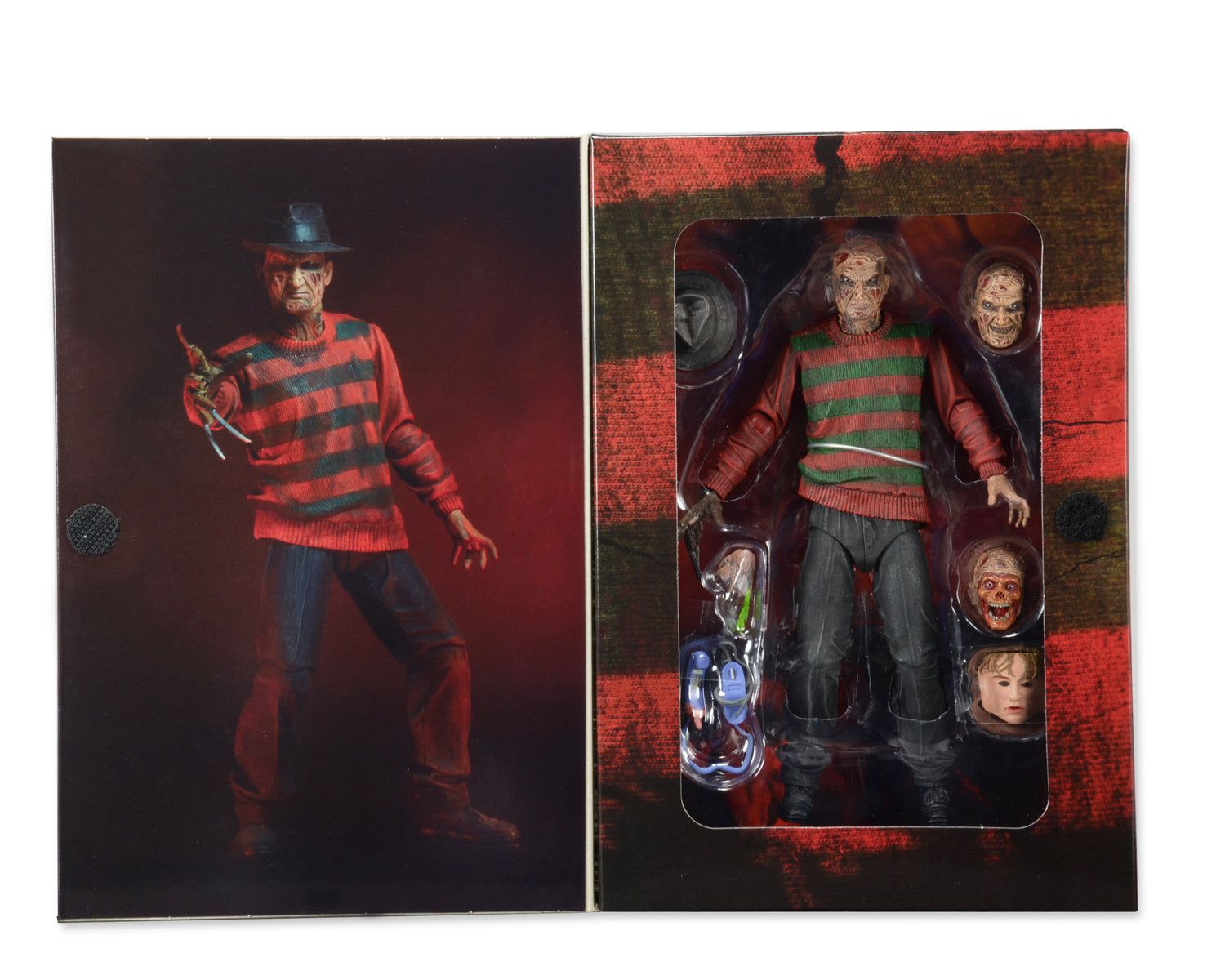 Nightmare on Elm Street - Ultimate Freddy 7&quot; Scale Action Figure - NECA