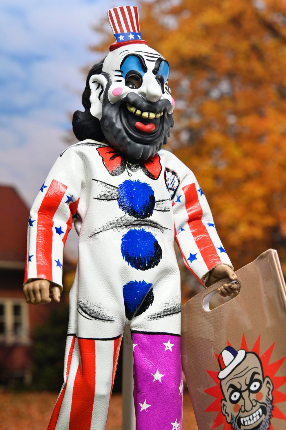 Ben Cooper Costume Kids Collection Series 4 - House of 1000 Corpses Captain Spaulding Costumed 6&quot; Action Figure - NECA