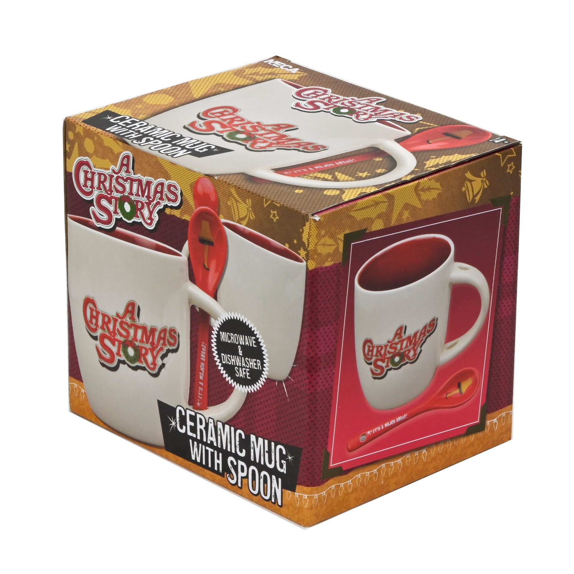 A Christmas Story - Ceramic Mug with Spoon