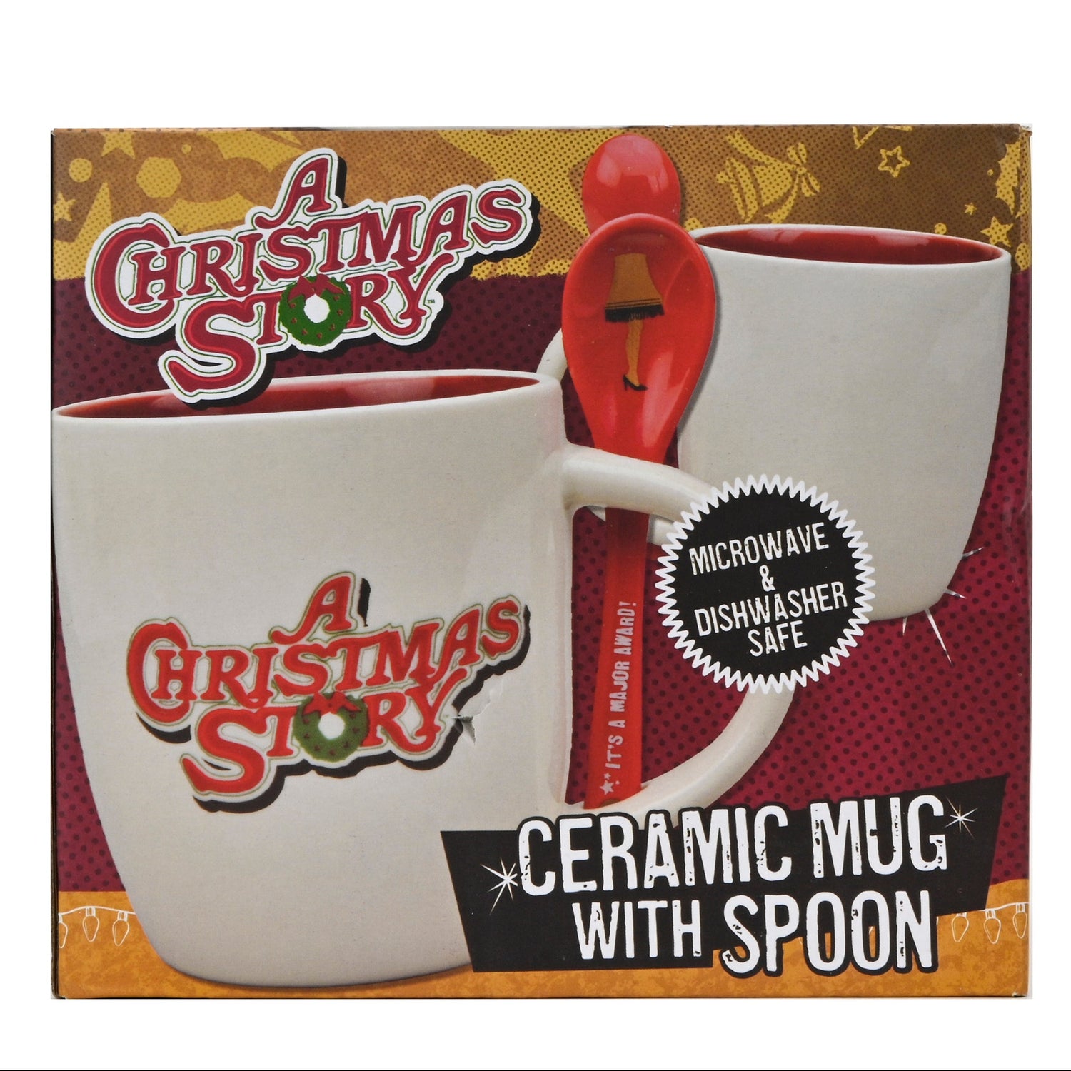 A Christmas Story - Ceramic Mug with Spoon