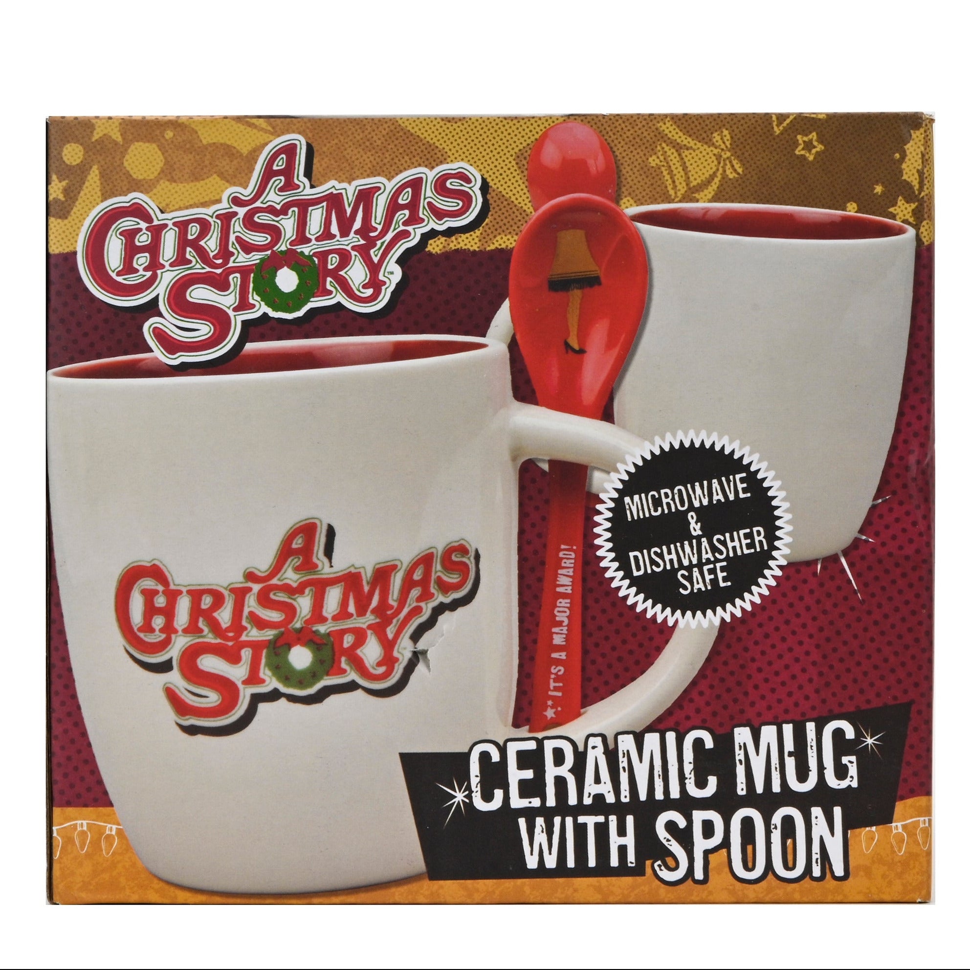 A Christmas Story - Ceramic Mug with Spoon