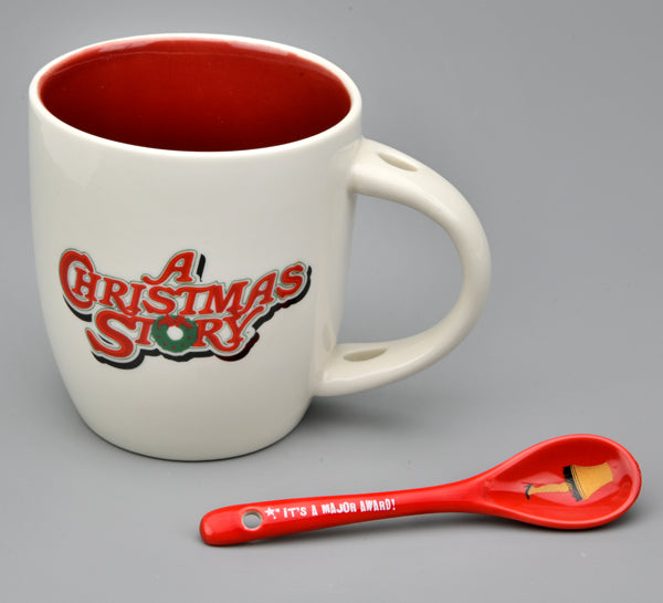 A Christmas Story - Ceramic Mug with Spoon