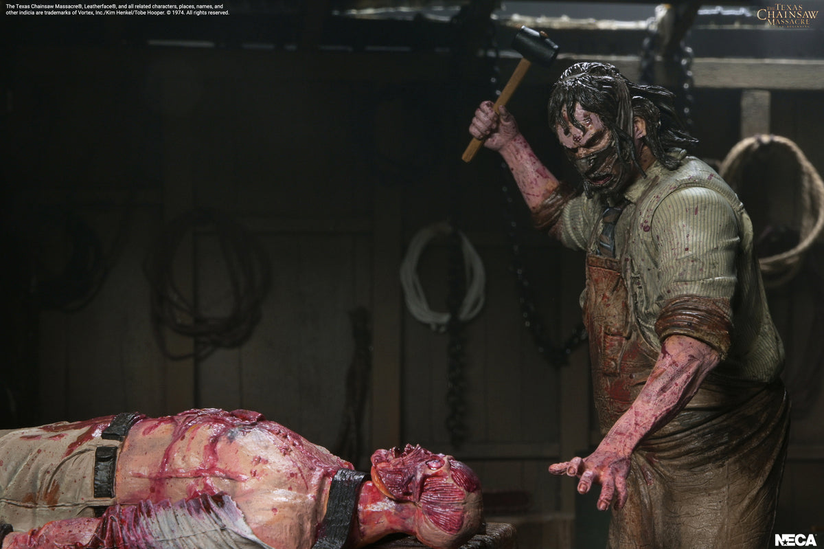 The Texas Chainsaw Massacre: The Beginning - 7” Scale Action Figure Slaughterhouse Boxed Set on the NECA Store