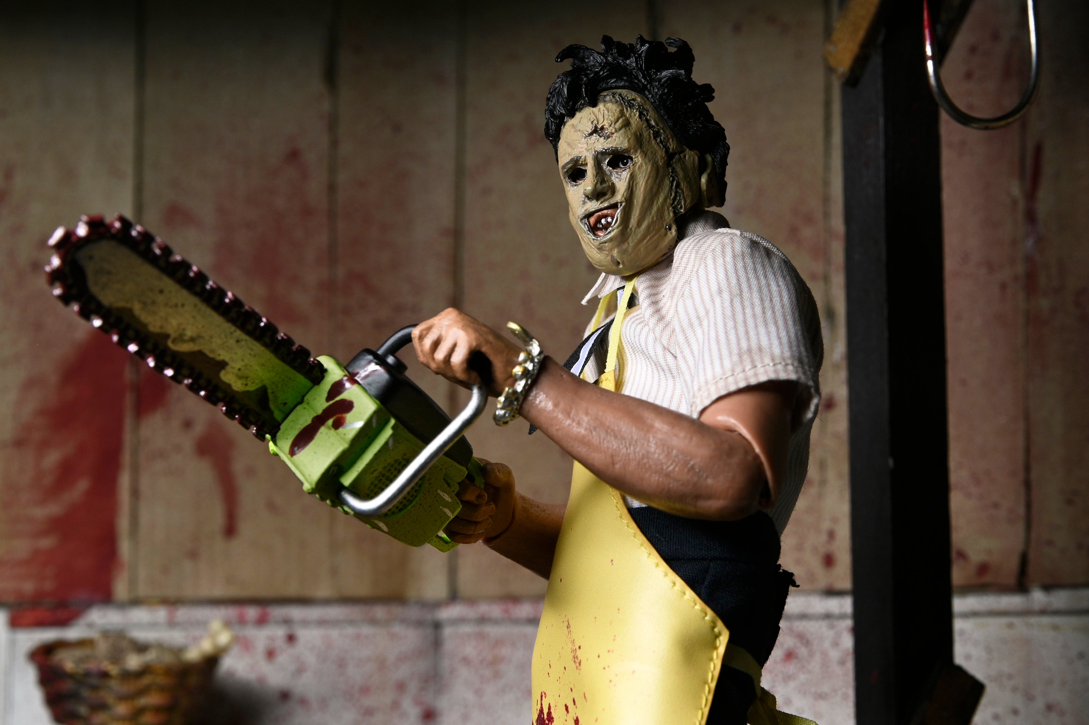 Texas Chainsaw Massacre -Leatherface 8" Clothed Action Figure in Window Box Packaging - NECA