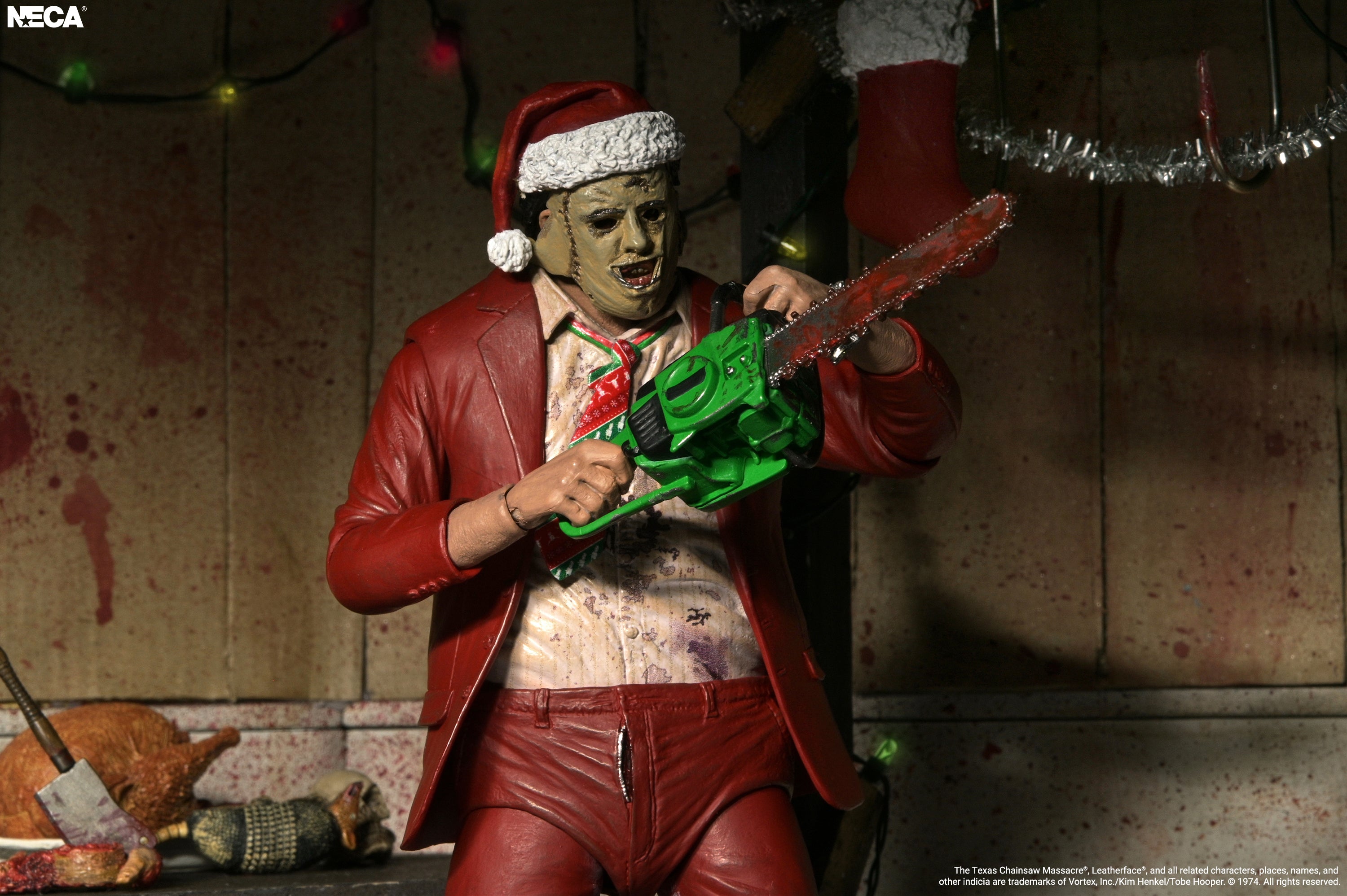 Texas Chainsaw Massacre - Ultimate Santa Leatherface 7" Scale Action Figure on the NECA Store