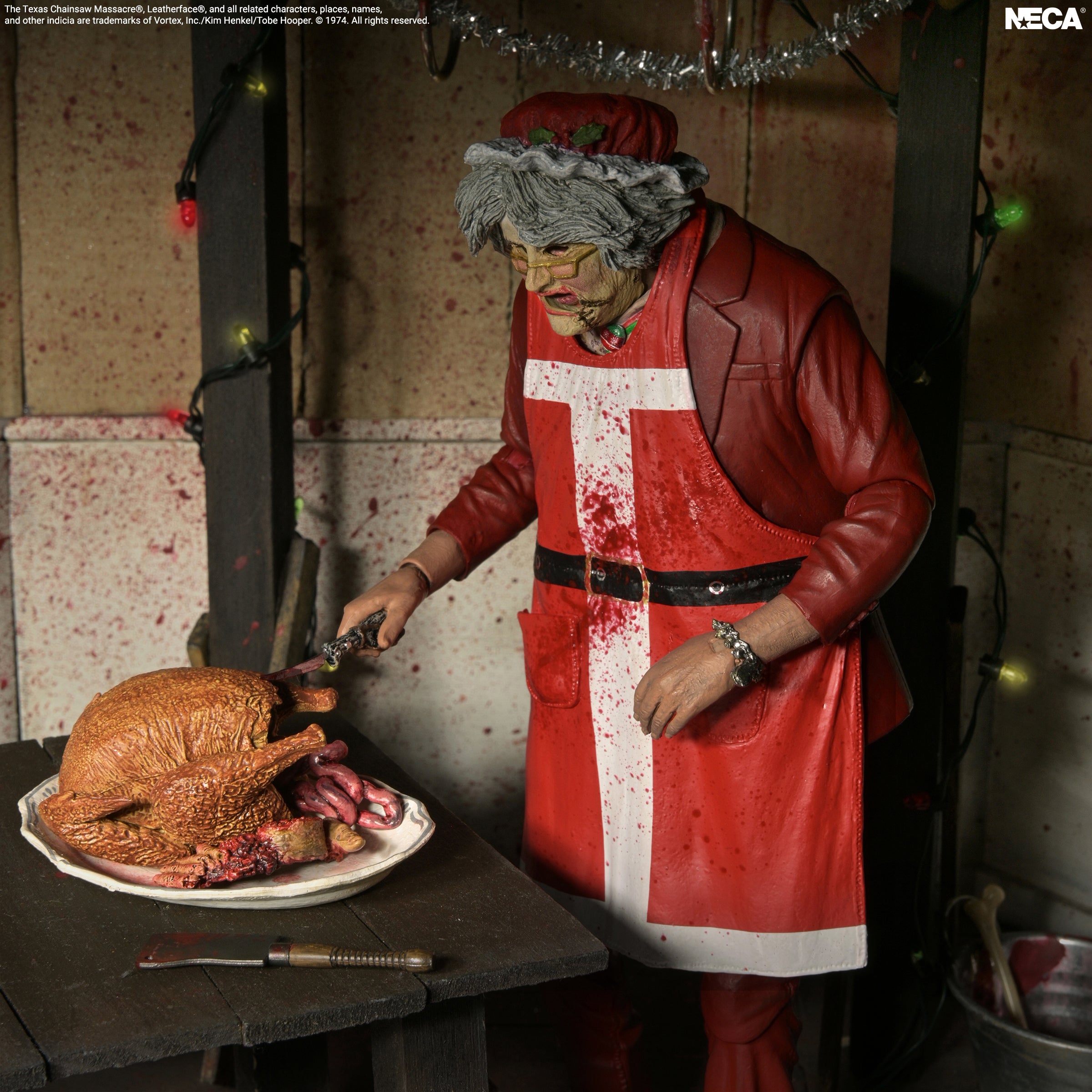 Texas Chainsaw Massacre - Ultimate Santa Leatherface 7" Scale Action Figure on the NECA Store
