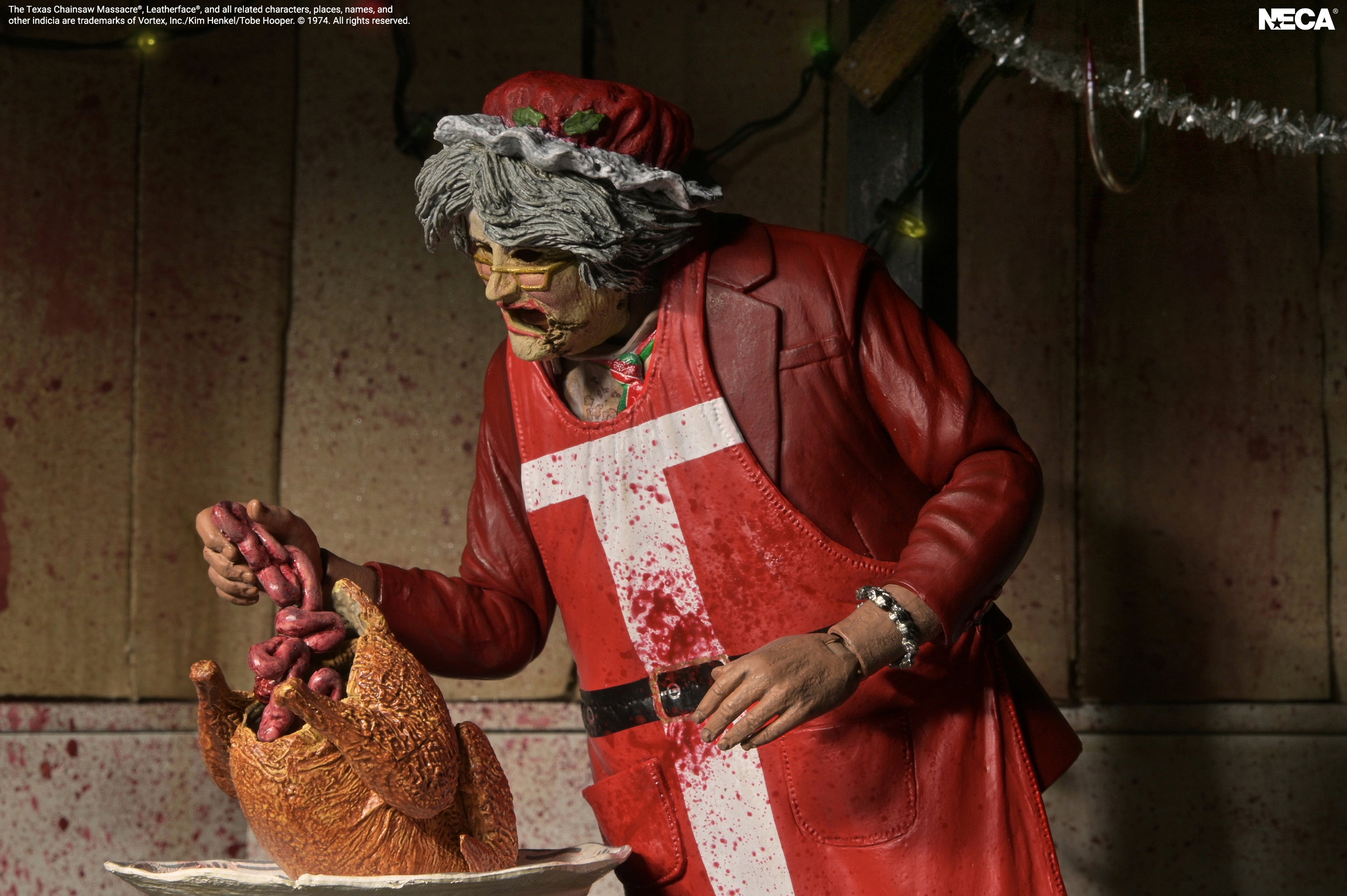 Texas Chainsaw Massacre - Ultimate Santa Leatherface 7" Scale Action Figure on the NECA Store