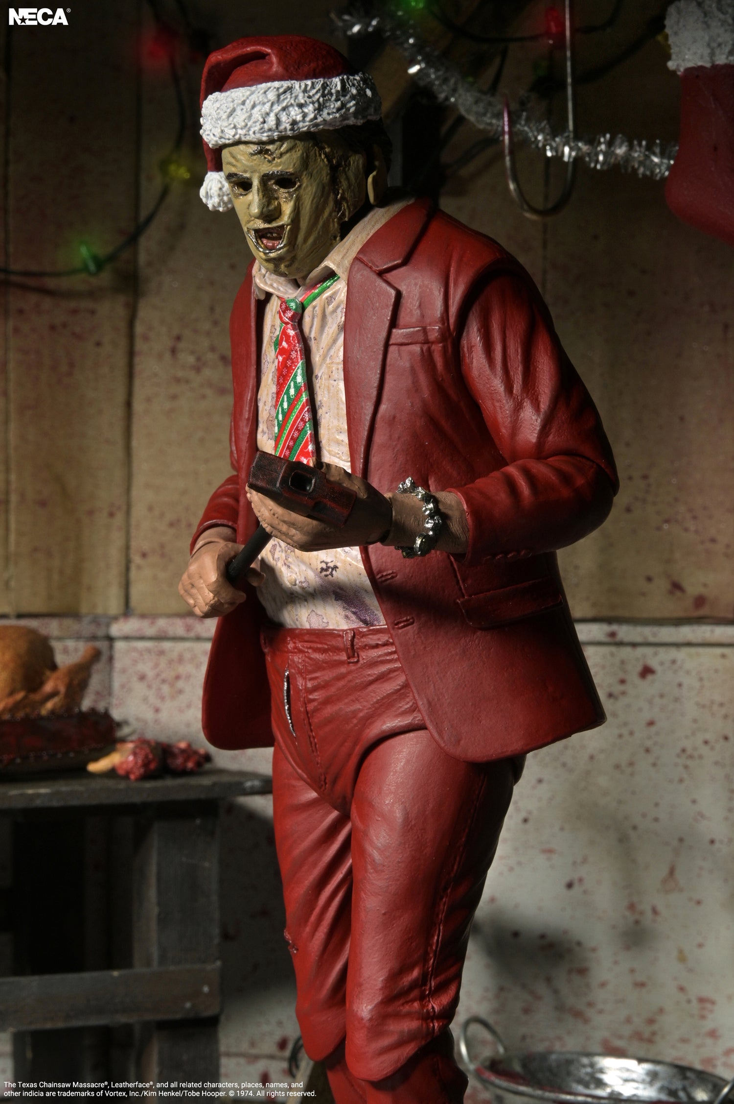 Texas Chainsaw Massacre - Ultimate Santa Leatherface 7" Scale Action Figure on the NECA Store