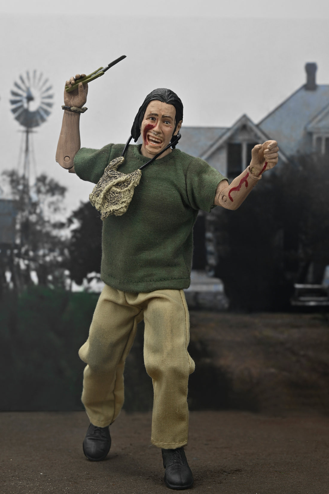 Texas Chainsaw Massacre - 50th Anniversary Hitchhiker 8" Clothed Action Figure - NECA