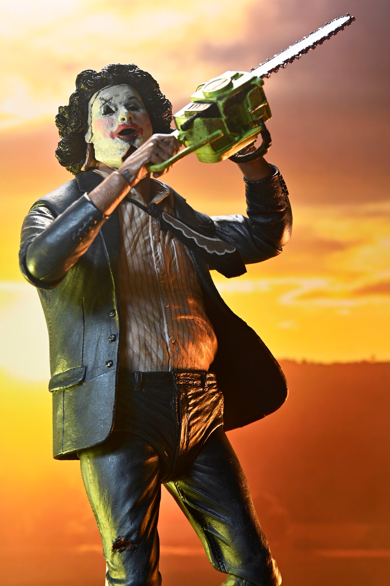 Texas Chainsaw Massacre - 50th Anniversary Ultimate Leatherface with Pretty Woman Mask 7&quot; Scale Action Figure - NECA