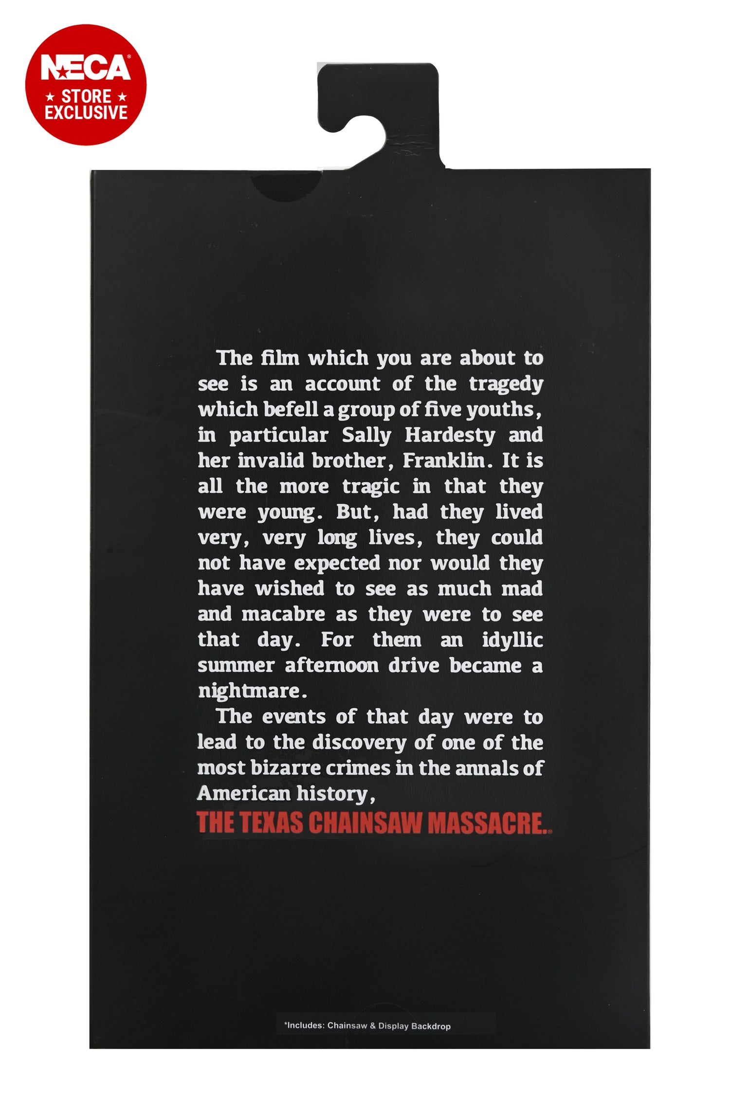 Texas Chainsaw Massacre - 50th Anniversary Ultimate Poster Leatherface 7&quot; Scale Action Figure - NECA