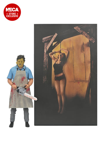 Texas Chainsaw Massacre - 50th Anniversary Ultimate Poster Leatherface 7" Scale Action Figure (PRE-ORDER)