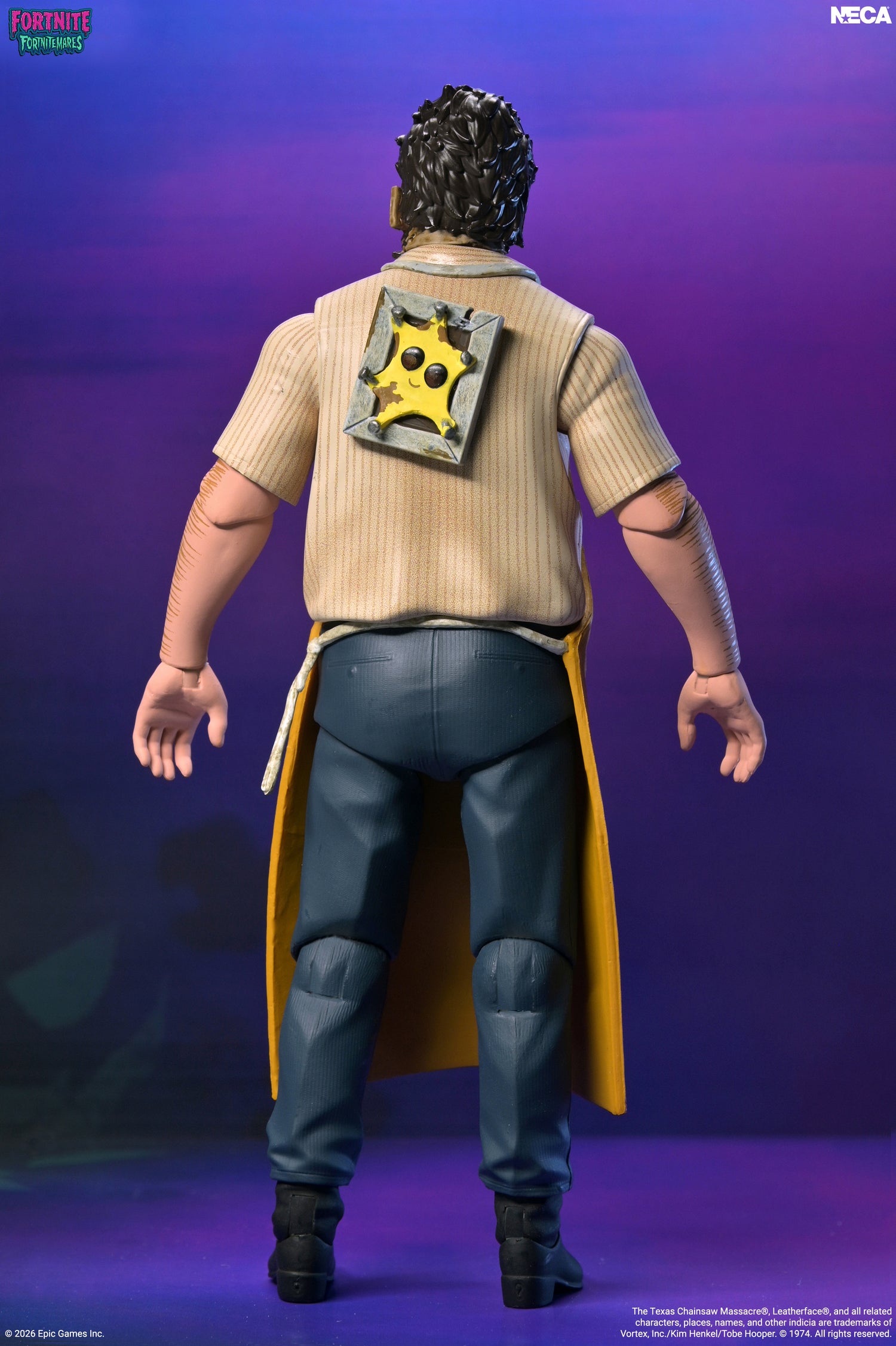 Fortnite x Texas Chainsaw Massacre - Fortnitemares Leatherface 7” Scale Action Figure on the NECA Store