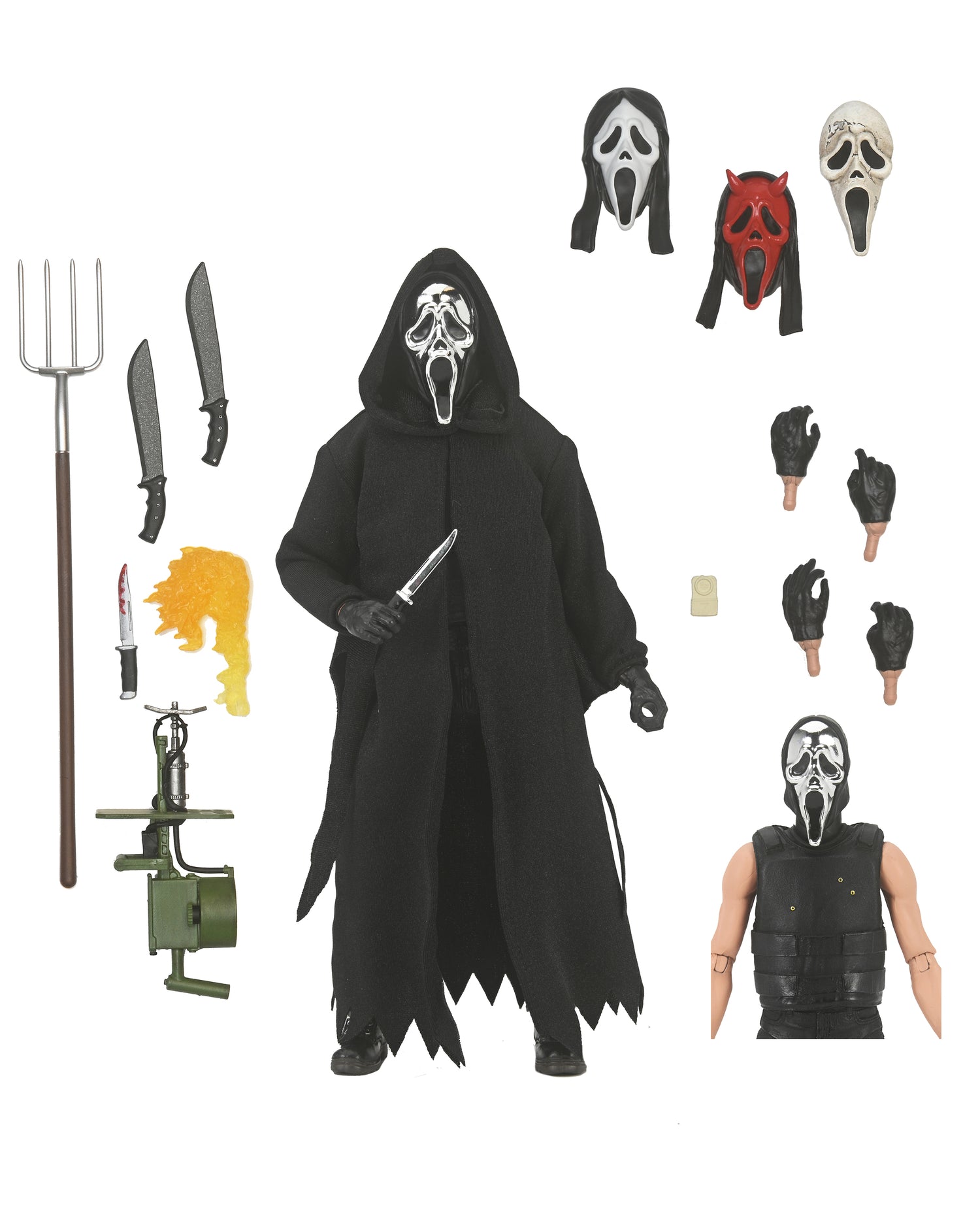 Ultimate Ghost Face Inferno 7” Scale Action Figure - NECA