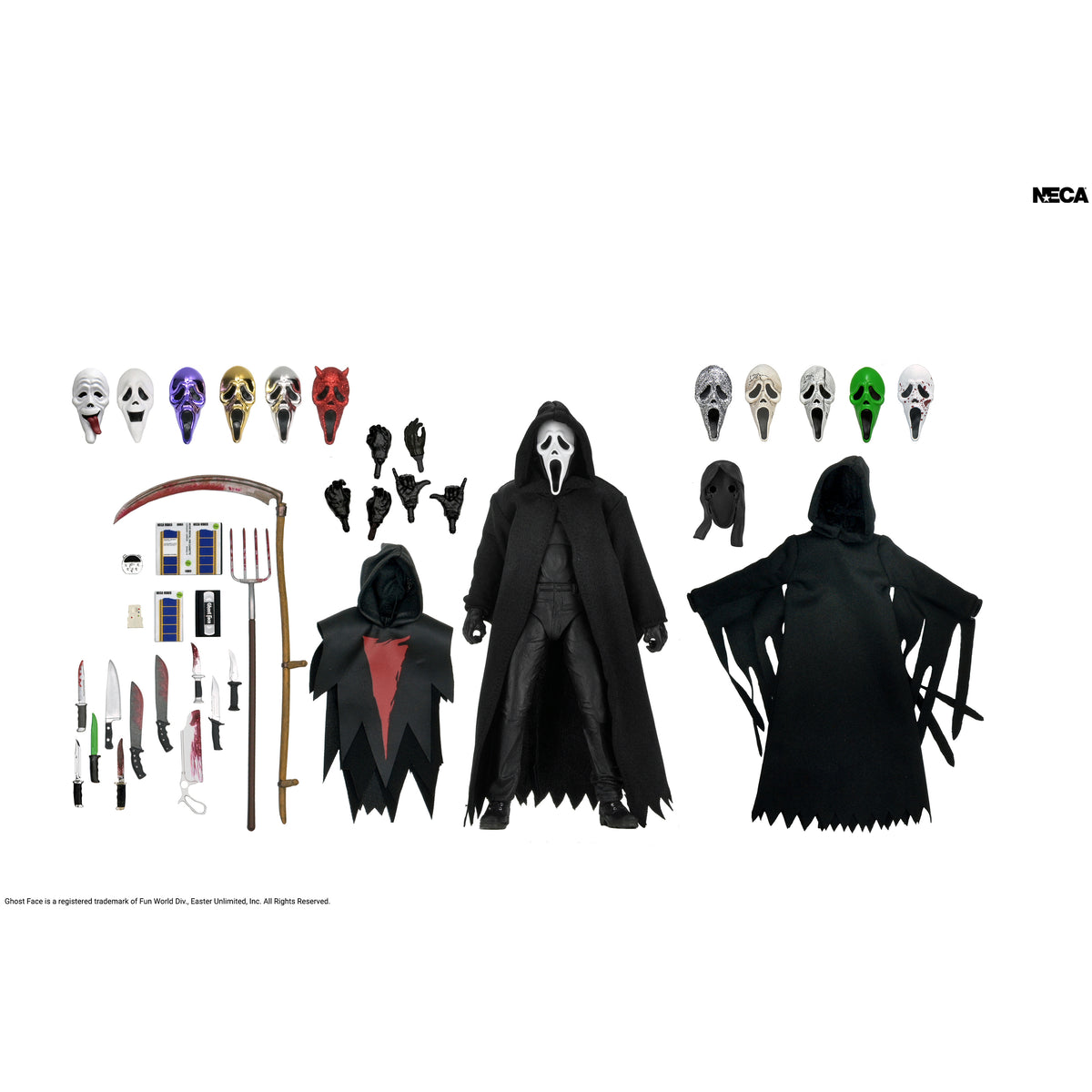 Ghost Face - ULTRAmate Ghost Face 7" Scale Action Figure on the NECA Store
