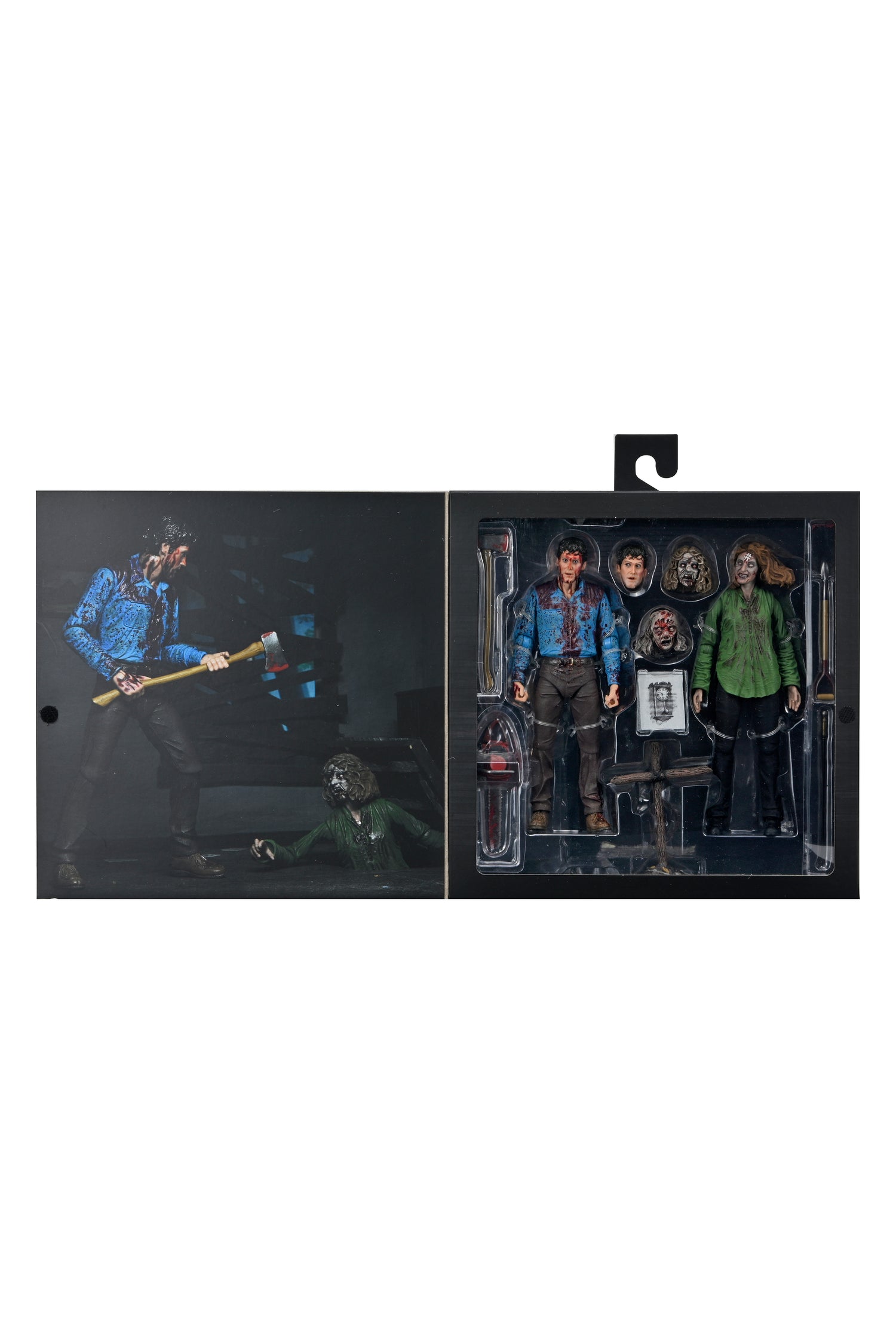 The Evil Dead - Bloody Ash &amp; Cheryl Williams 7” Scale Action Figure (2-Pack) - NECA