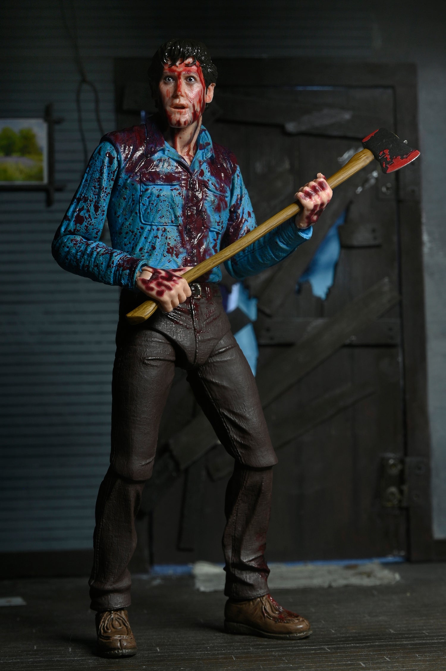 The Evil Dead - Bloody Ash &amp; Cheryl Williams 7” Scale Action Figure (2-Pack) - NECA