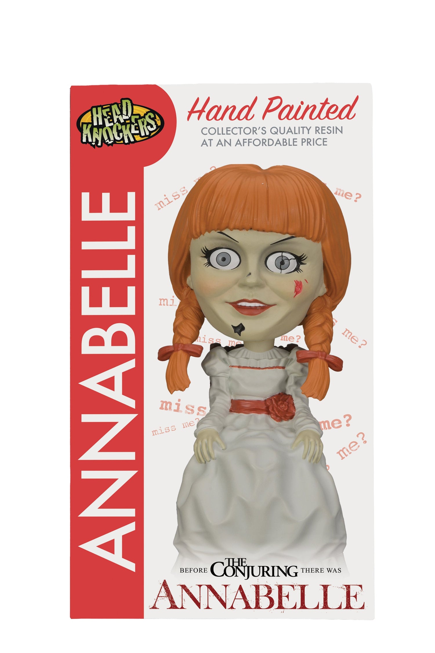 The Conjuring Universe – Annabelle Head Knocker - NECA