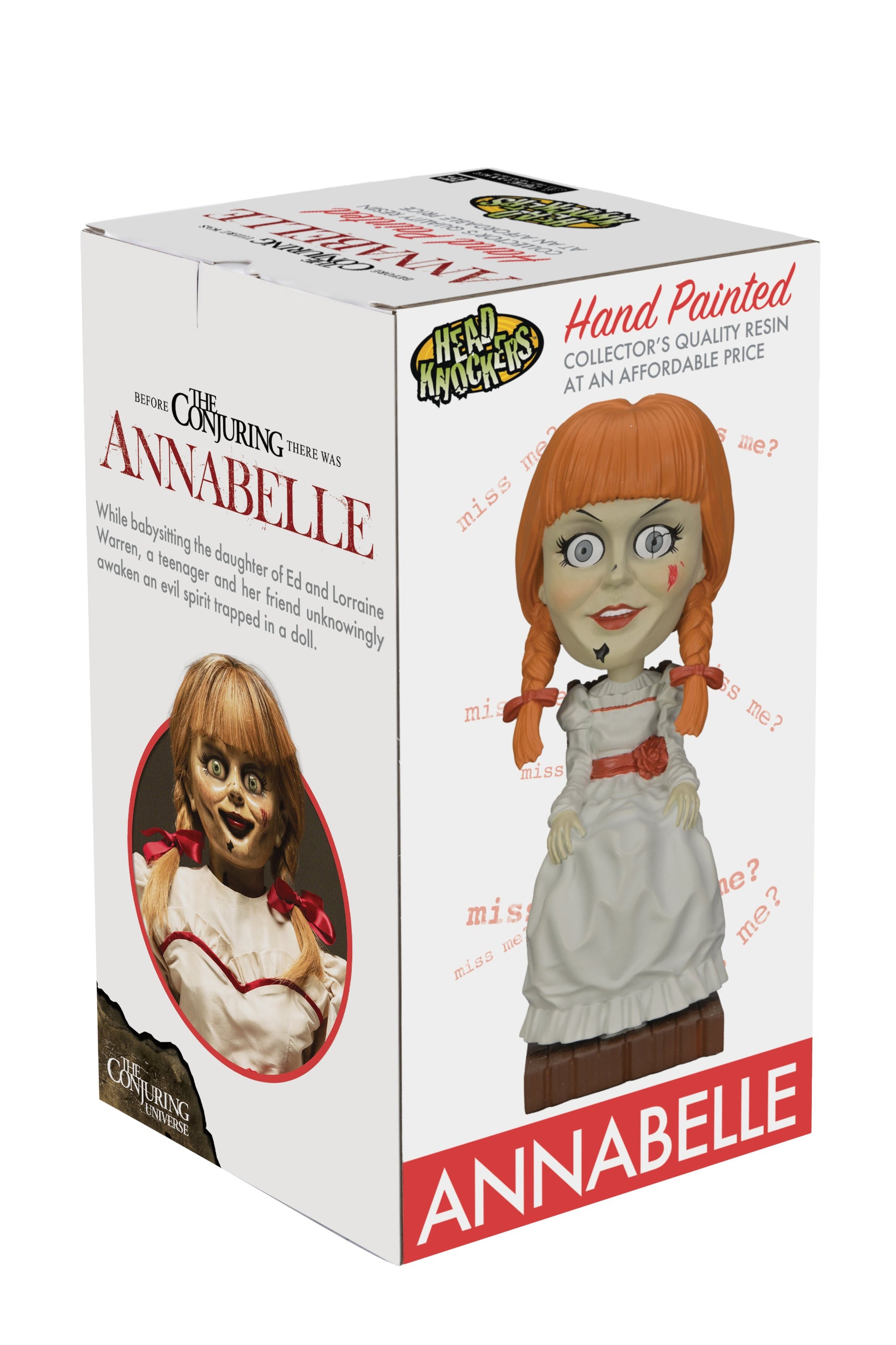 The Conjuring Universe – Annabelle Head Knocker - NECA