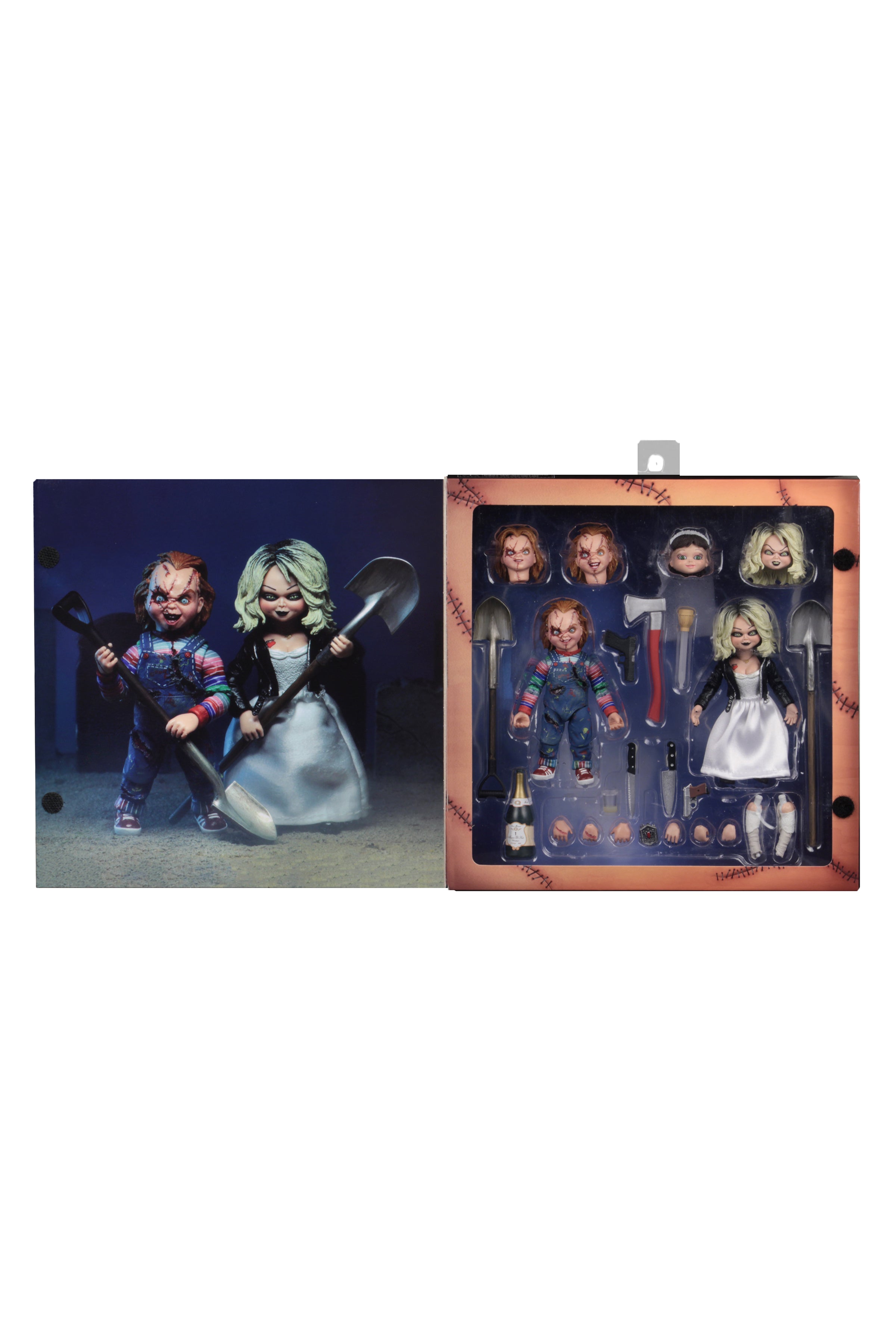 Bride of Chucky - Ultimate Chucky &amp; Tiffany 7&quot; Scale Action Figure (2-Pack) - NECA