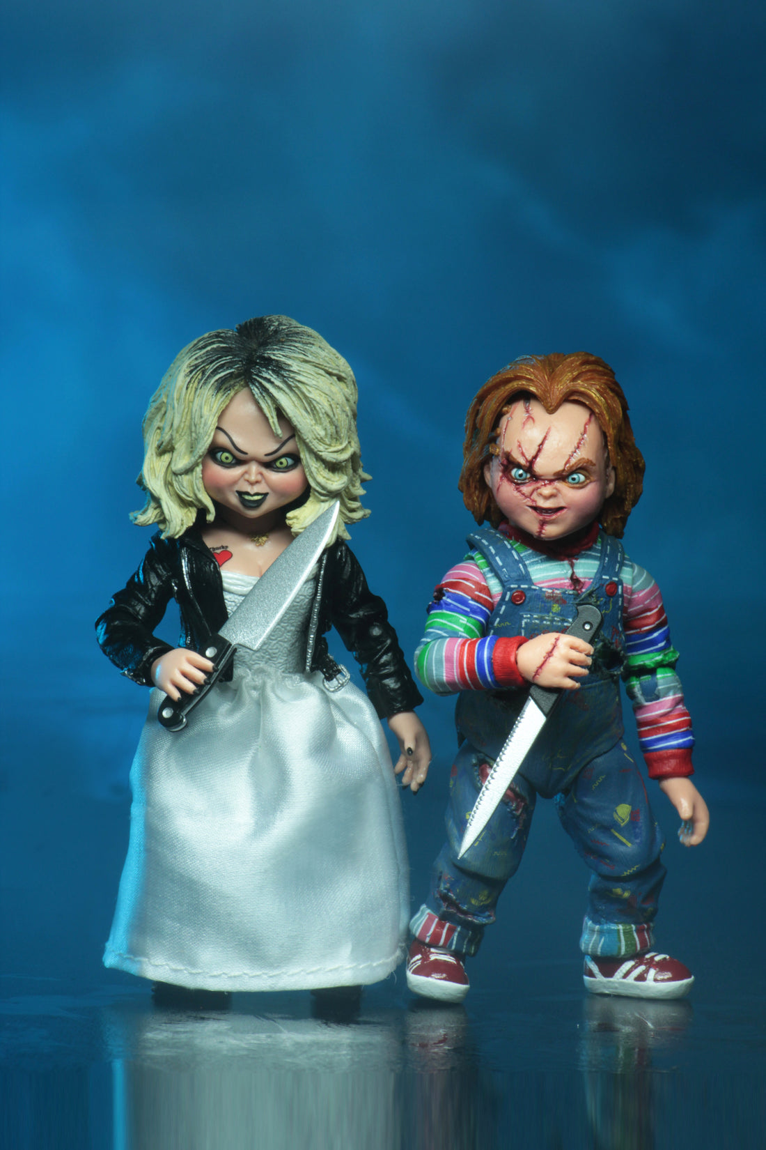 Bride of Chucky - Ultimate Chucky &amp; Tiffany 7&quot; Scale Action Figure (2-Pack) - NECA