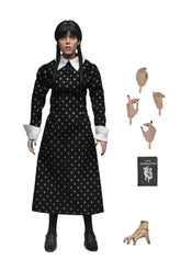 Wednesday - Wednesday Addams (Classic Dress) 8" Clothed Action Figure - NECA