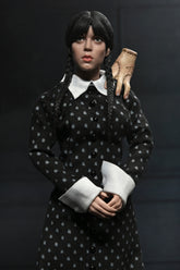 Wednesday - Wednesday Addams (Classic Dress) 8" Clothed Action Figure - NECA