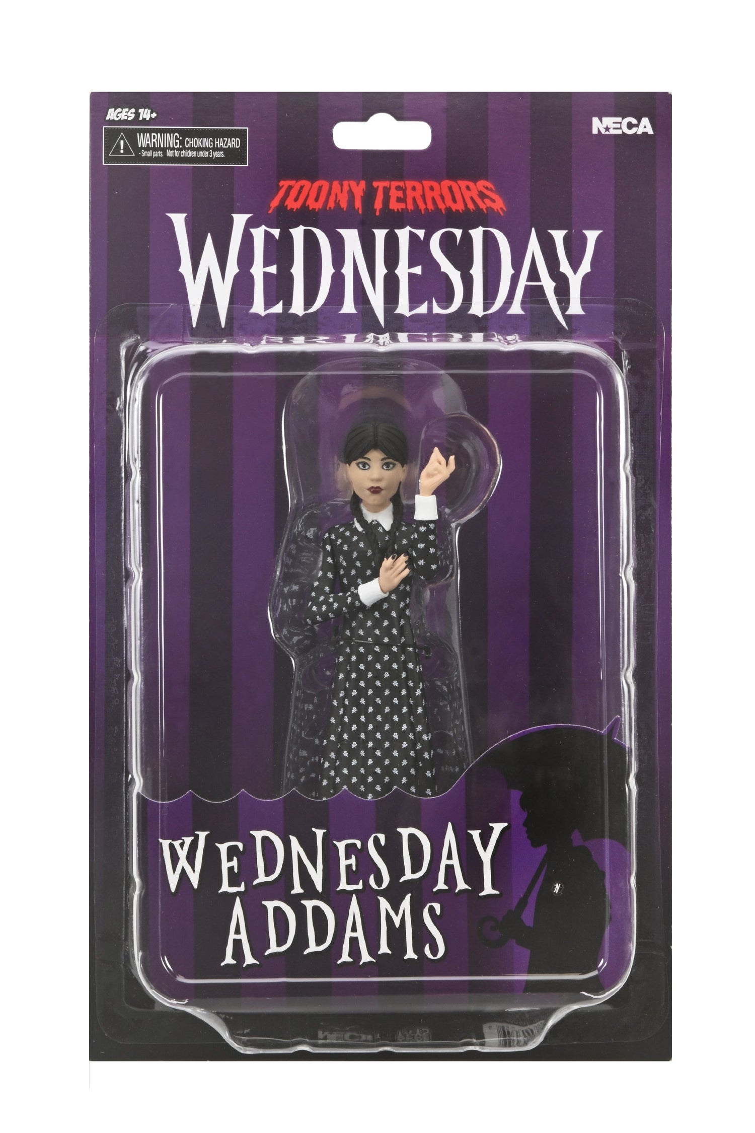 Wednesday - Toony Terrors Wednesday Addams (Classic Dress) 6&quot; Scale Action Figure - NECA