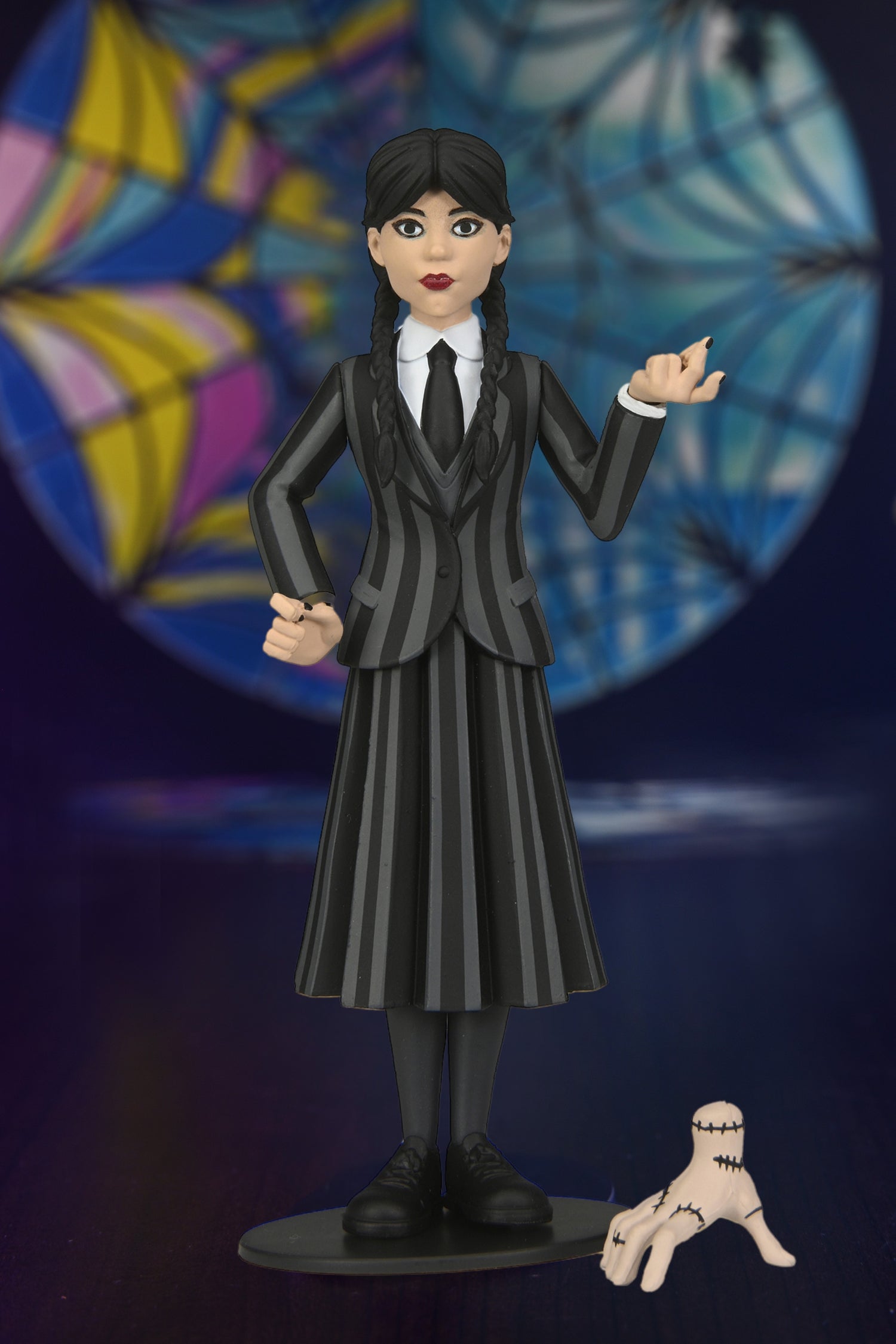 Wednesday - Toony Terrors Wednesday Addams (Nevermore Uniform) 6&quot; Scale Action Figure - NECA