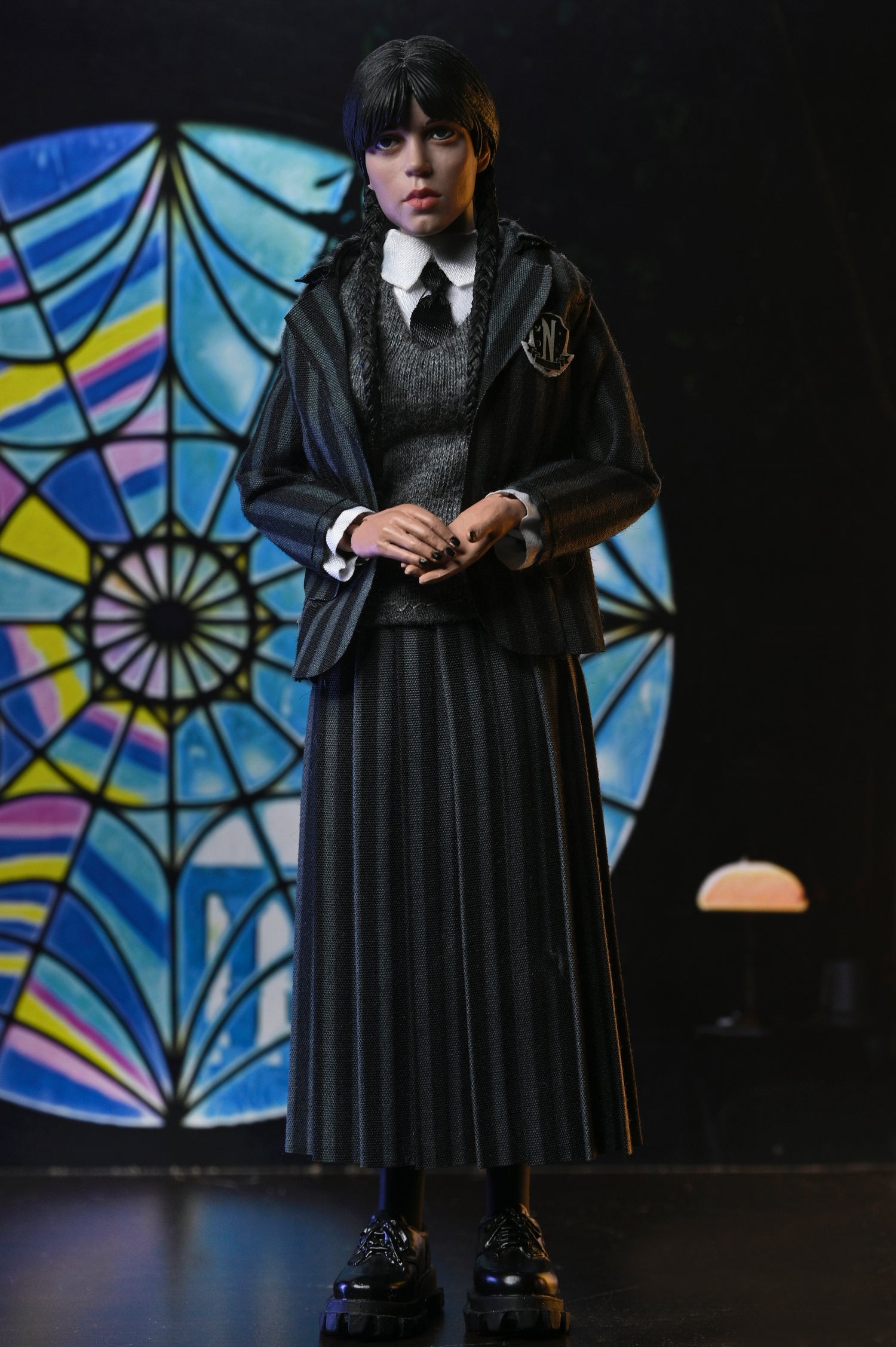 Wednesday - Wednesday Addams (Nevermore Uniform) and Enid 8&quot; Clothed Action Figure 2-Pack