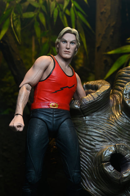 Flash Gordon (1980) - King Features - Deluxe Flash Gordon &quot;Wood Beast Challenge&quot; 7” Scale Action Figure (2024 Con Exclusive) - NECA