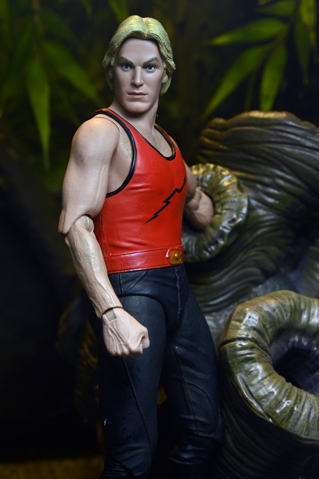 Flash Gordon (1980) - King Features - Deluxe Flash Gordon "Wood Beast Challenge" 7” Scale Action Figure (2024 Con Exclusive) - NECA