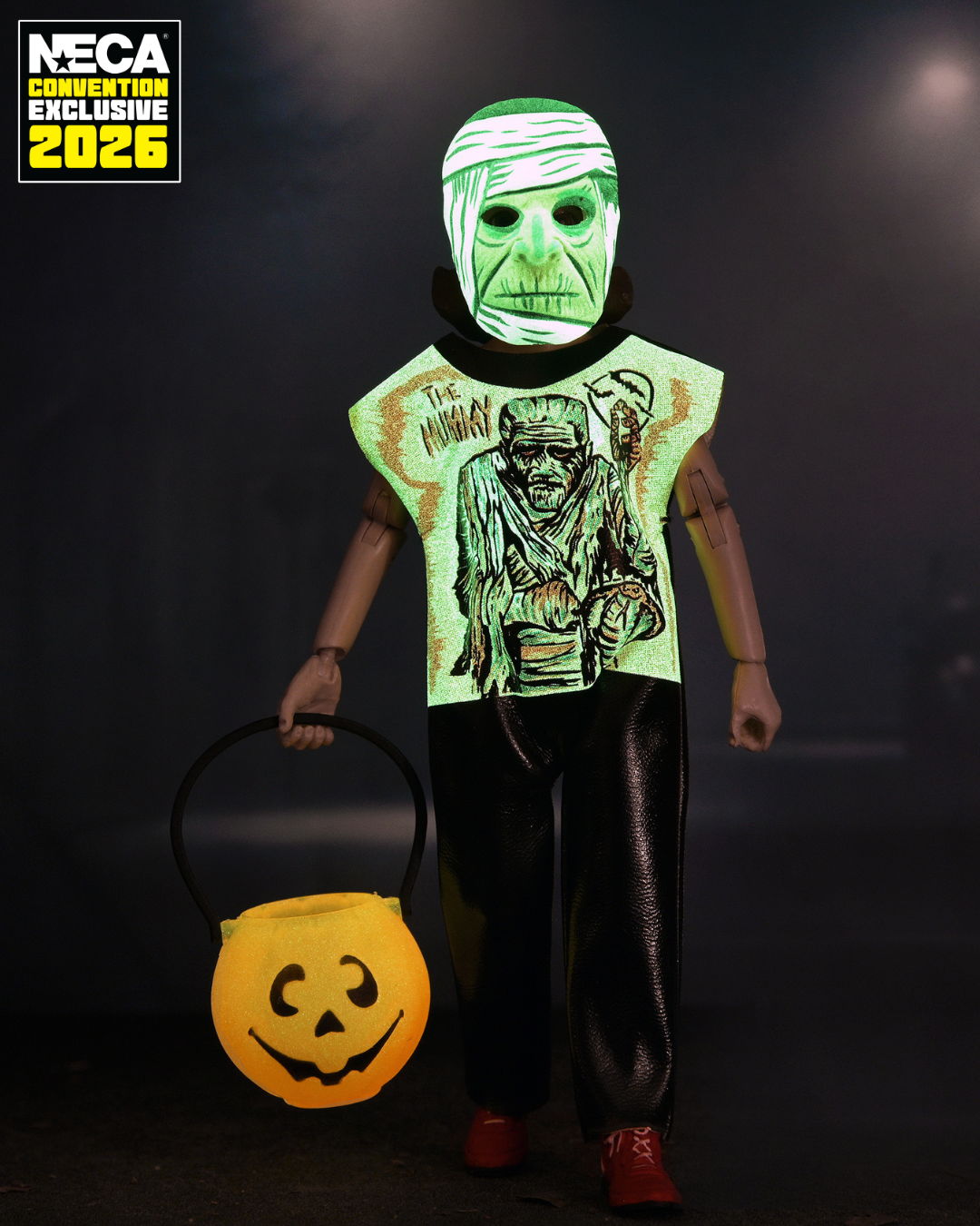 Mummy 6″ Glow-in-the-Dark Action Figure - Ben Cooper Costume Kids Collection