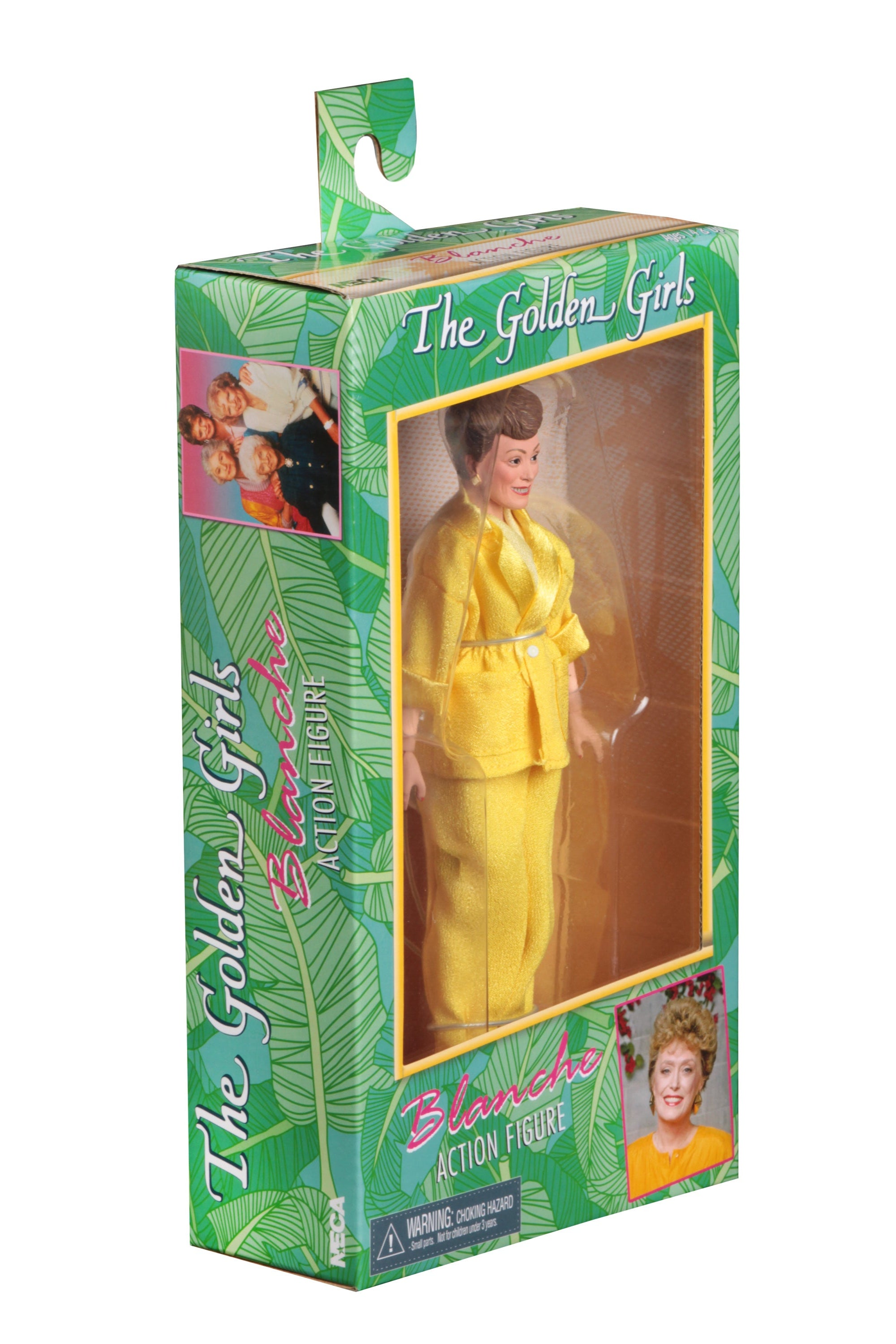 Golden Girls Blanche 8&quot; Clothed Action Figure - NECA