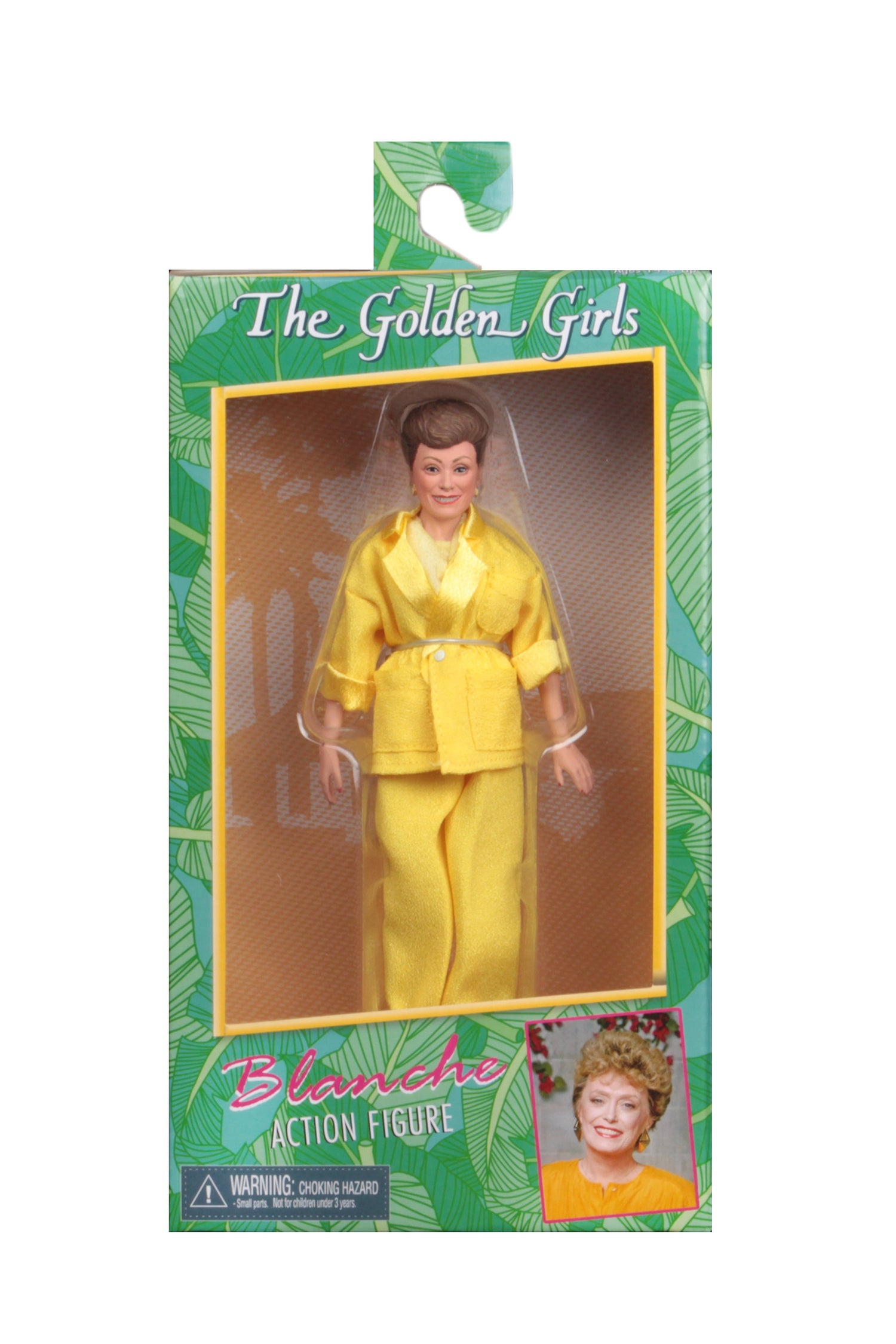 Golden Girls Blanche 8&quot; Clothed Action Figure - NECA