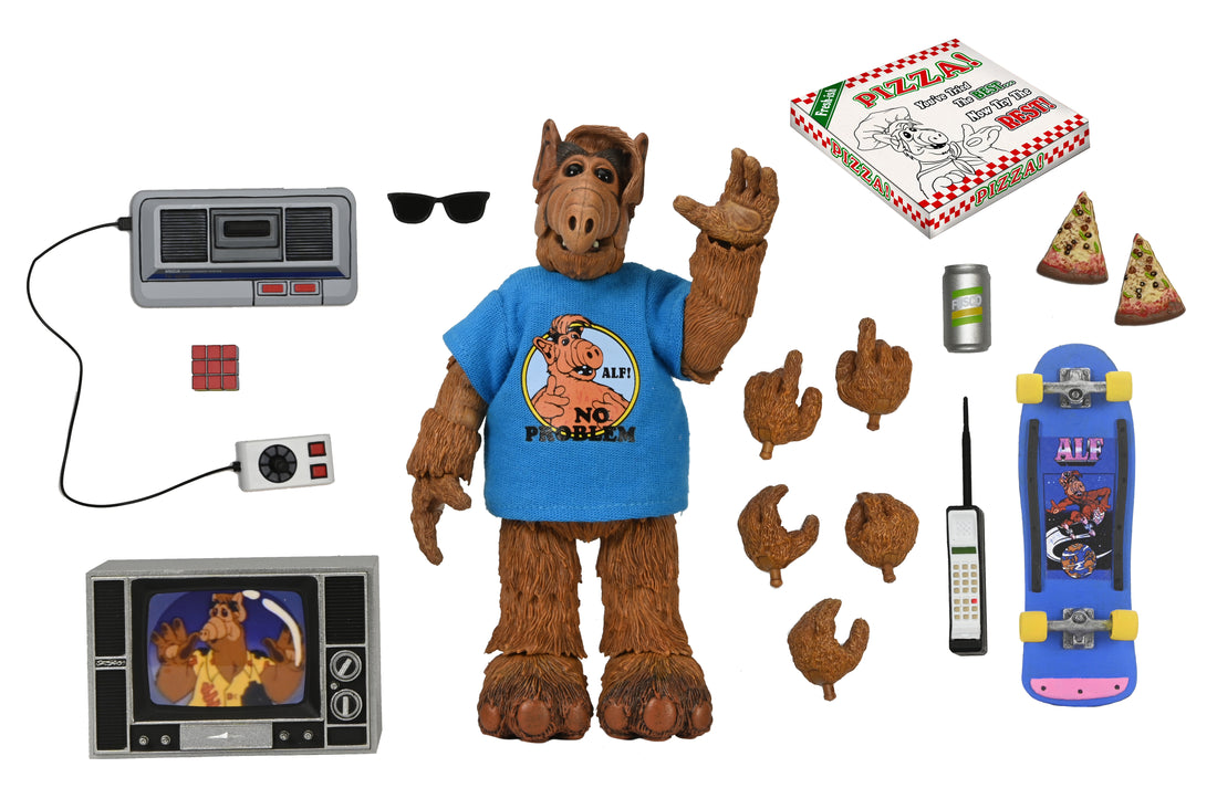 ALF - Ultimate Totally 80s ALF 7&quot; Scale Action Figure - NECA