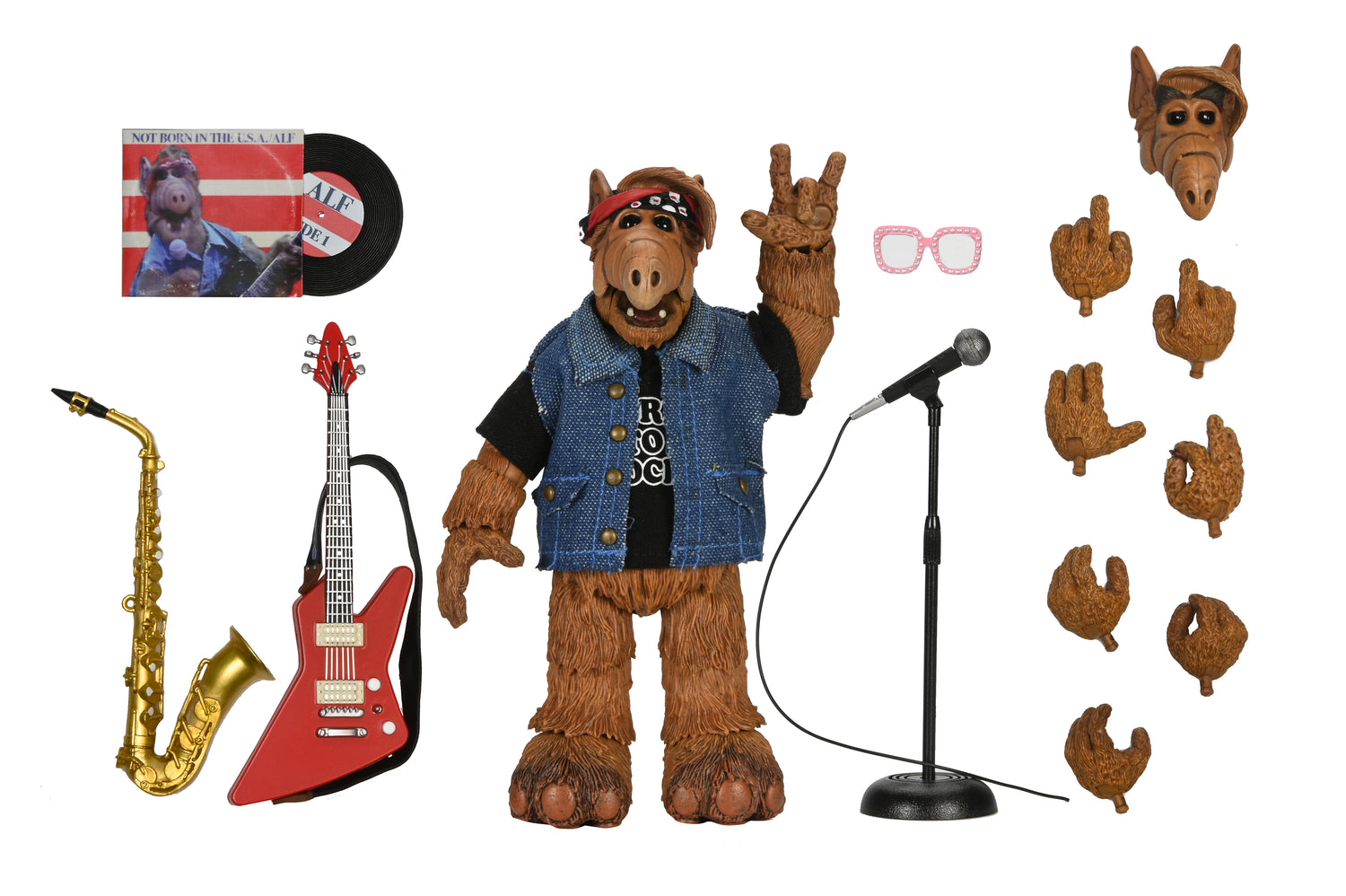 ALF - Ultimate Born to Rock ALF 7&quot; Scale Action Figure - NECA