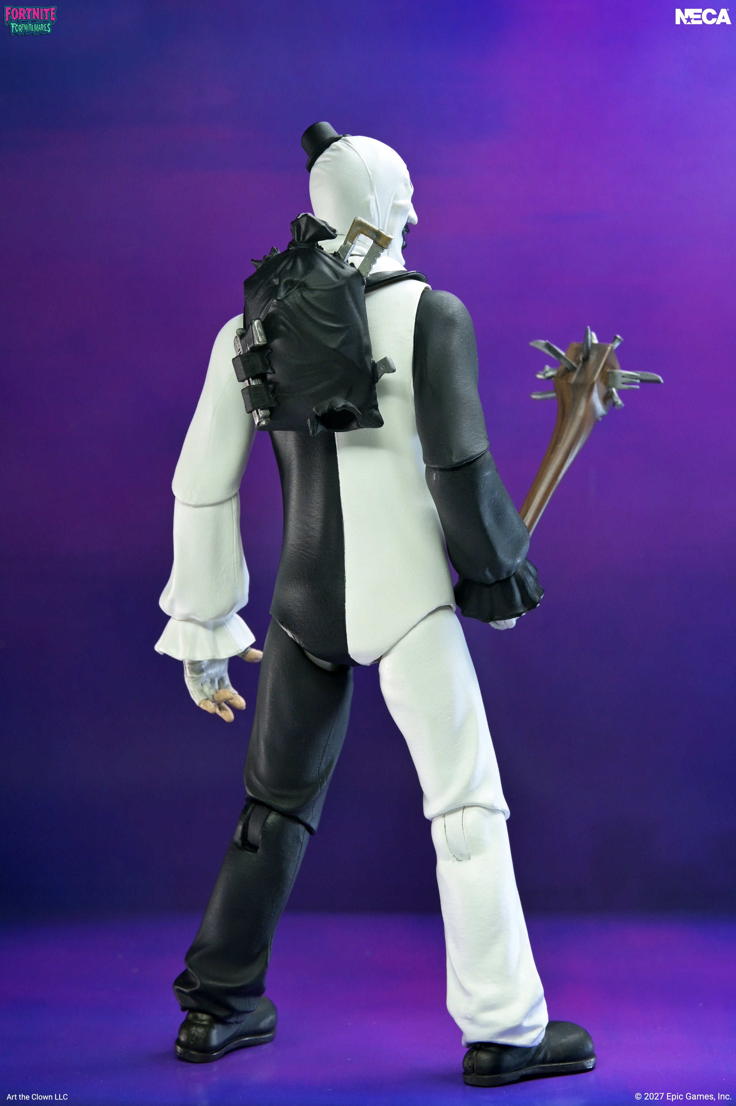 Fortnite x Terrifier - Fortnitemares Art the Clown 7" Scale Action Figure on the NECA Store