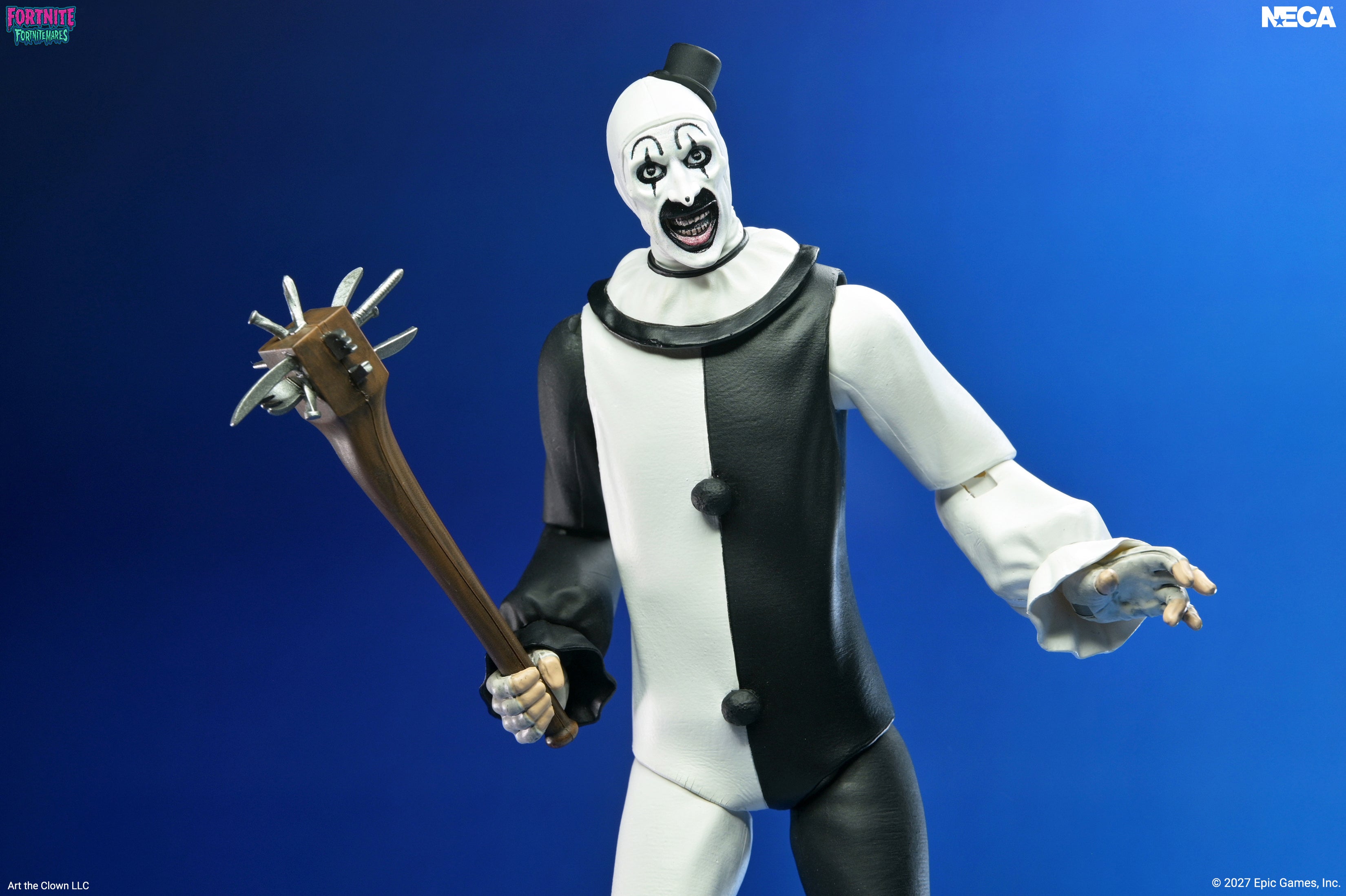 Fortnite x Terrifier - Fortnitemares Art the Clown 7" Scale Action Figure on the NECA Store