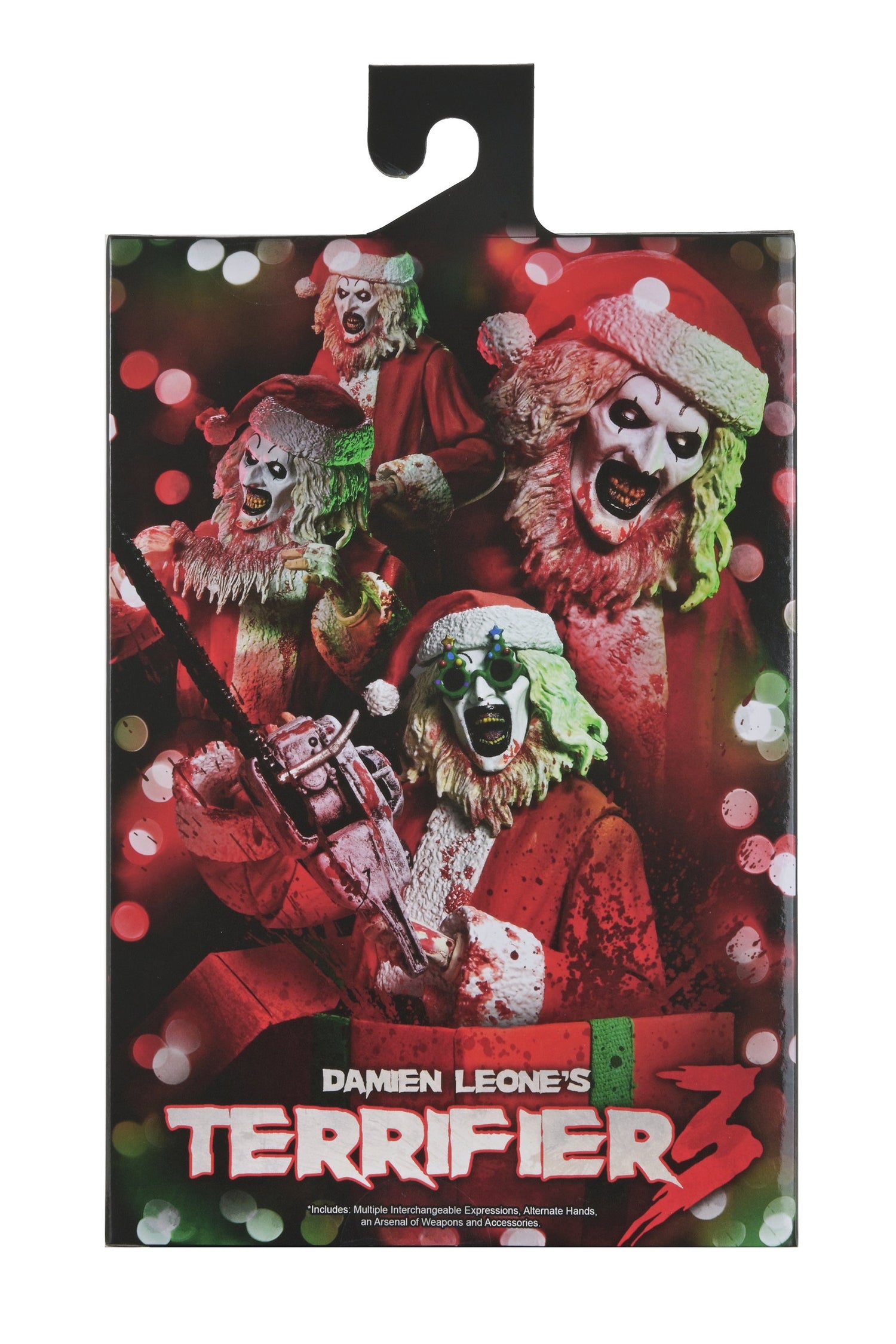 Terrifier 3 - Ultimate Santa Suit Art the Clown (Bloody Version) 7" Scale Action Figure on the NECA Store
