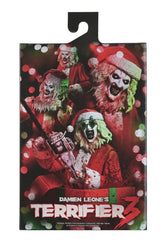 Terrifier 3 - Ultimate Santa Suit Art the Clown (Bloody Version) 7" Scale Action Figure on the NECA Store