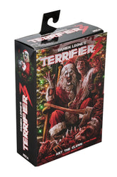 Terrifier 3 - Ultimate Santa Suit Art the Clown (Bloody Version) 7" Scale Action Figure on the NECA Store
