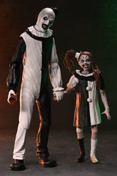 Terrifier 2 - Ultimate Art the Clown and The Little Pale Girl 7" Scale Action Figure 2-Pack on the NECA Store
