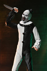 Terrifier 2 - Ultimate Art the Clown and The Little Pale Girl 7" Scale Action Figure 2-Pack on the NECA Store
