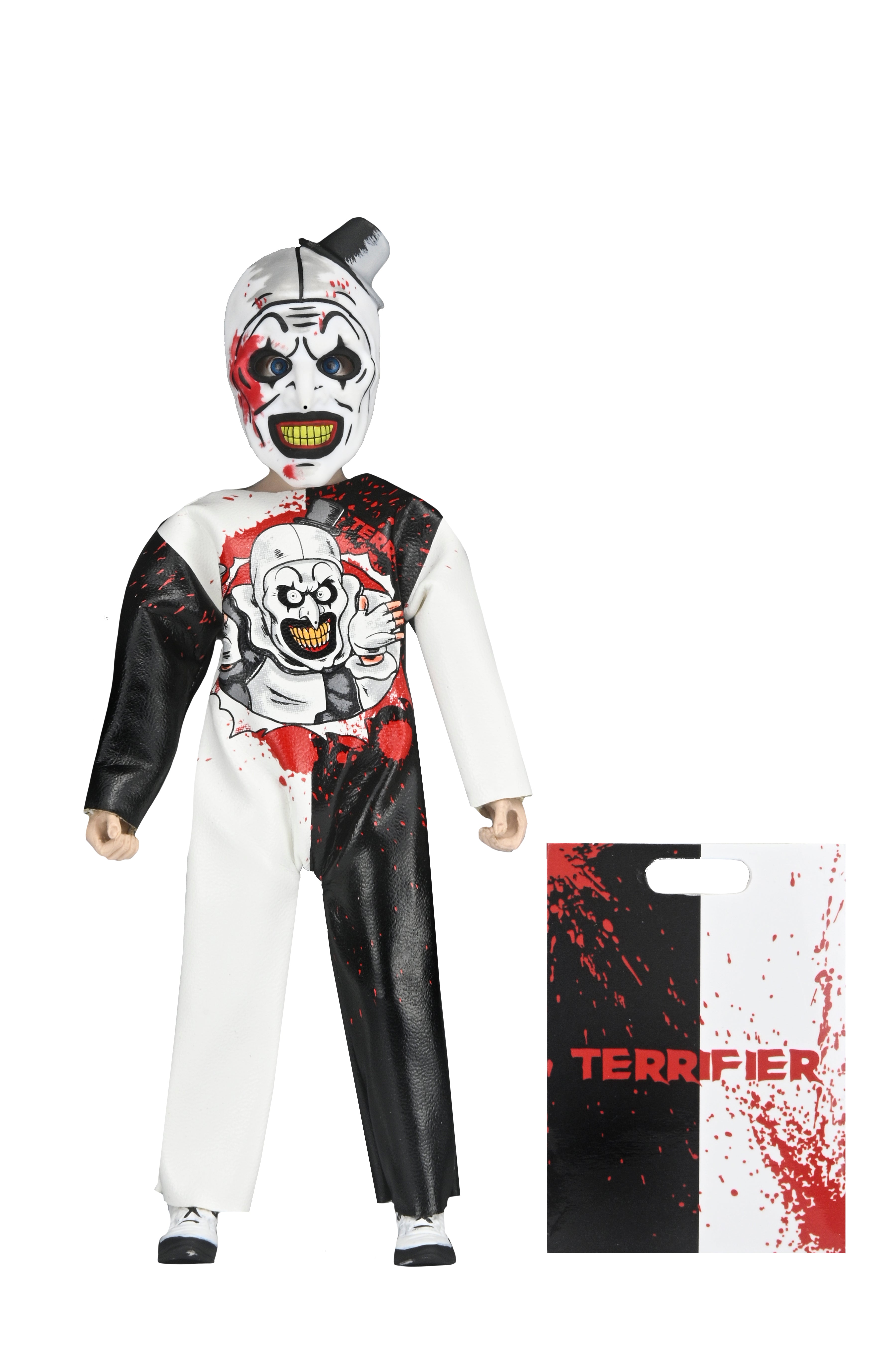 Terrifier x Ben Cooper Costume Kids Collection - Art the Clown 6” Costumed Action Figure (SERIES 9) - NECA