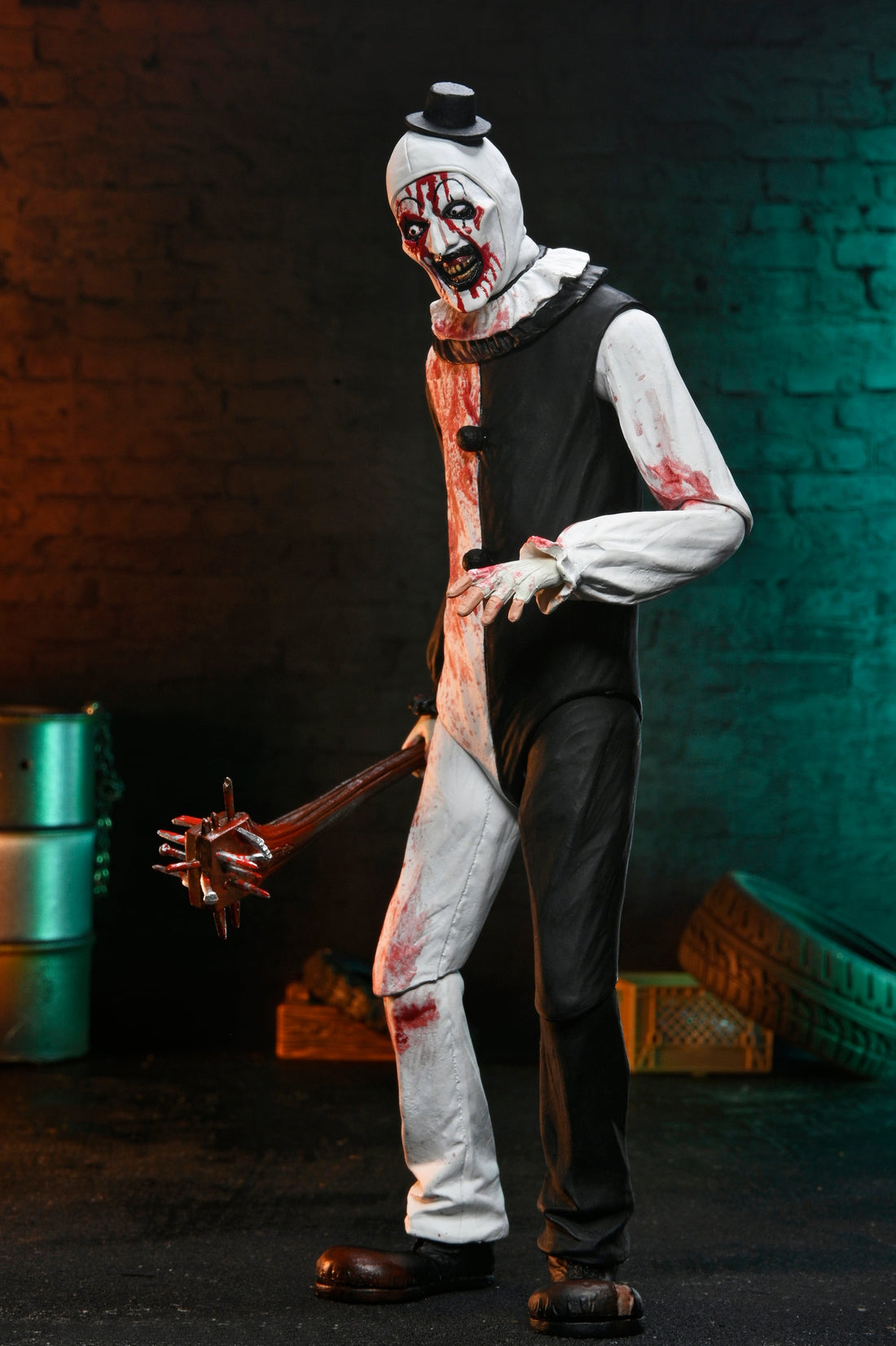 Terrifier 2 - Ultimate Art the Clown 7" Scale Action Figure (Blood Splattered) on the NECA Store