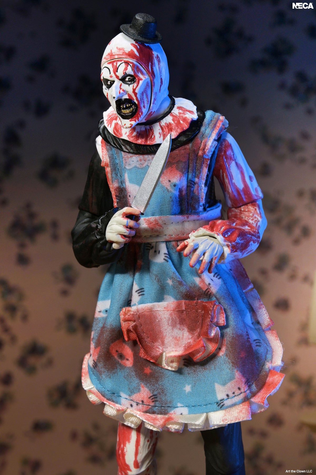 Terrifier 2 - Ultimate Thanksgiving Art the Clown 7" Scale Action Figure on the NECA Store