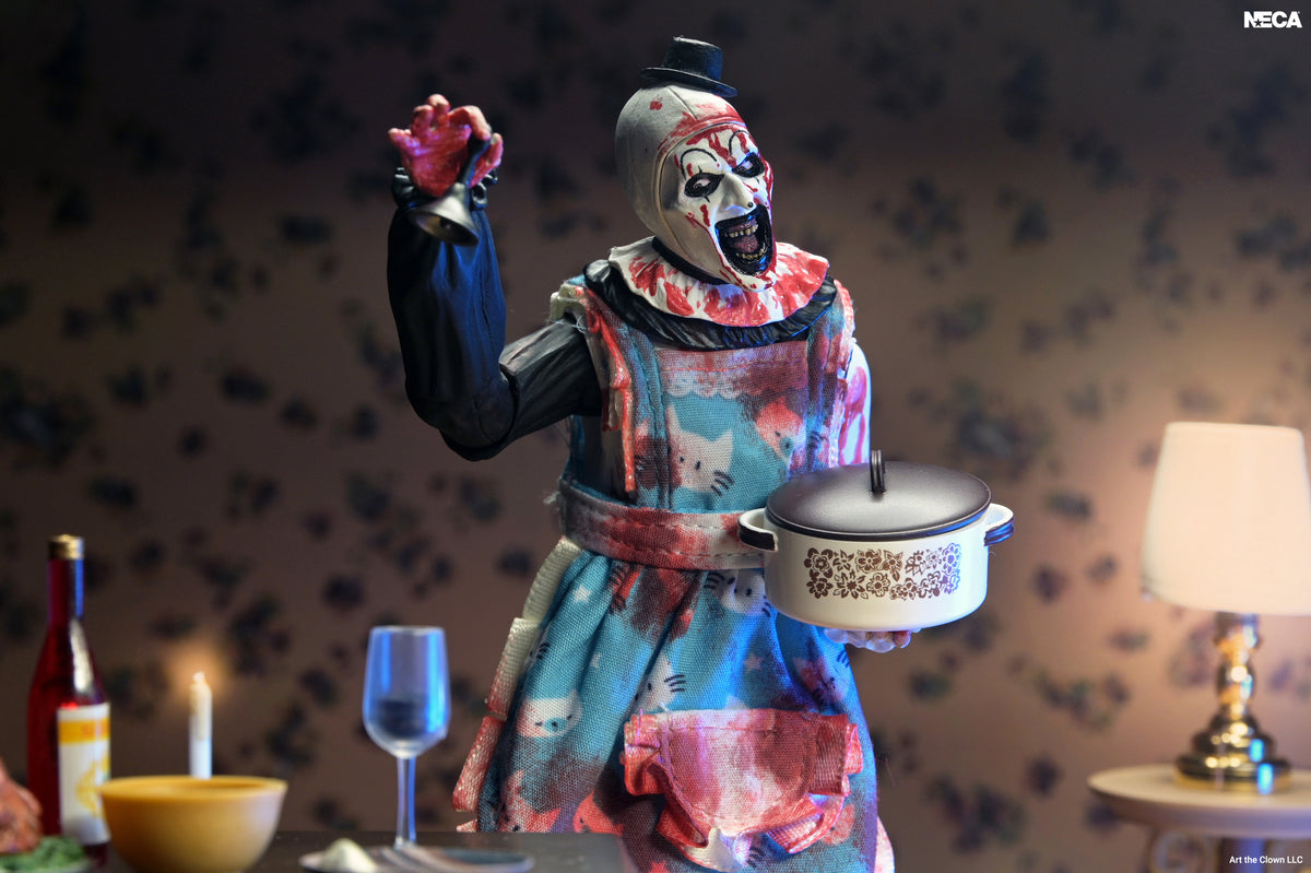 Terrifier 2 - Ultimate Thanksgiving Art the Clown 7" Scale Action Figure on the NECA Store
