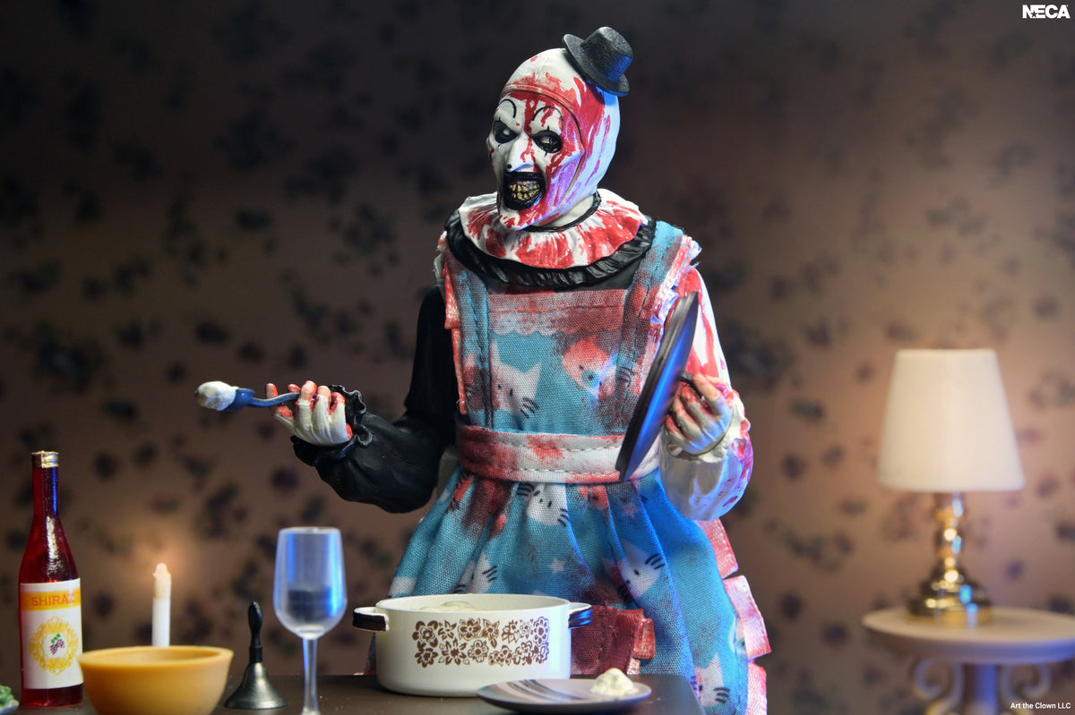 Terrifier 2 - Ultimate Thanksgiving Art the Clown 7" Scale Action Figure on the NECA Store